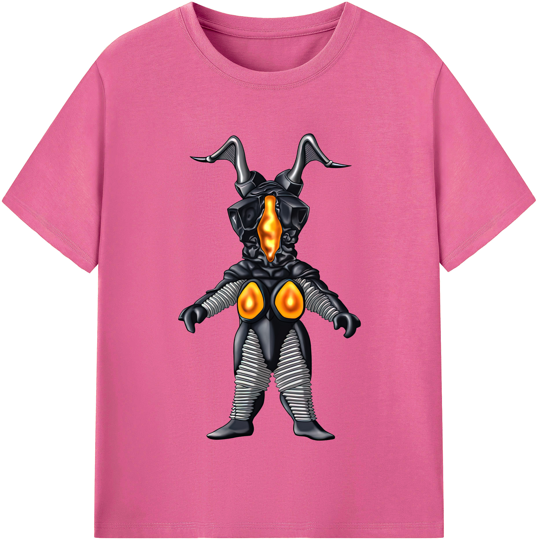 （画像用） ウルトラマン Ultraman レディースカジュアルプリントTシャツ（綿100％）