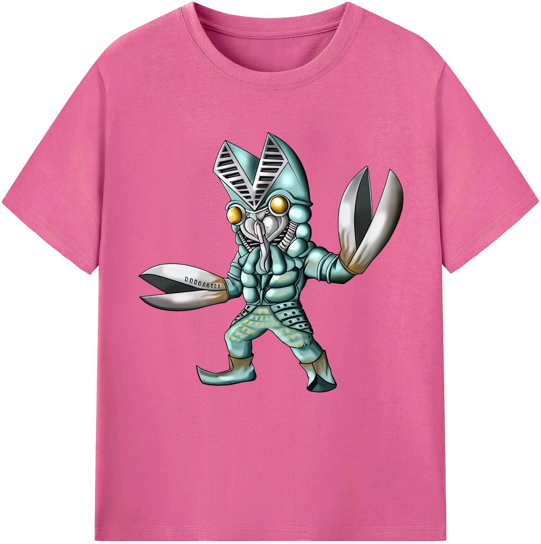 （画像用） ウルトラマン Ultraman レディースカジュアルプリントTシャツ（綿100％）