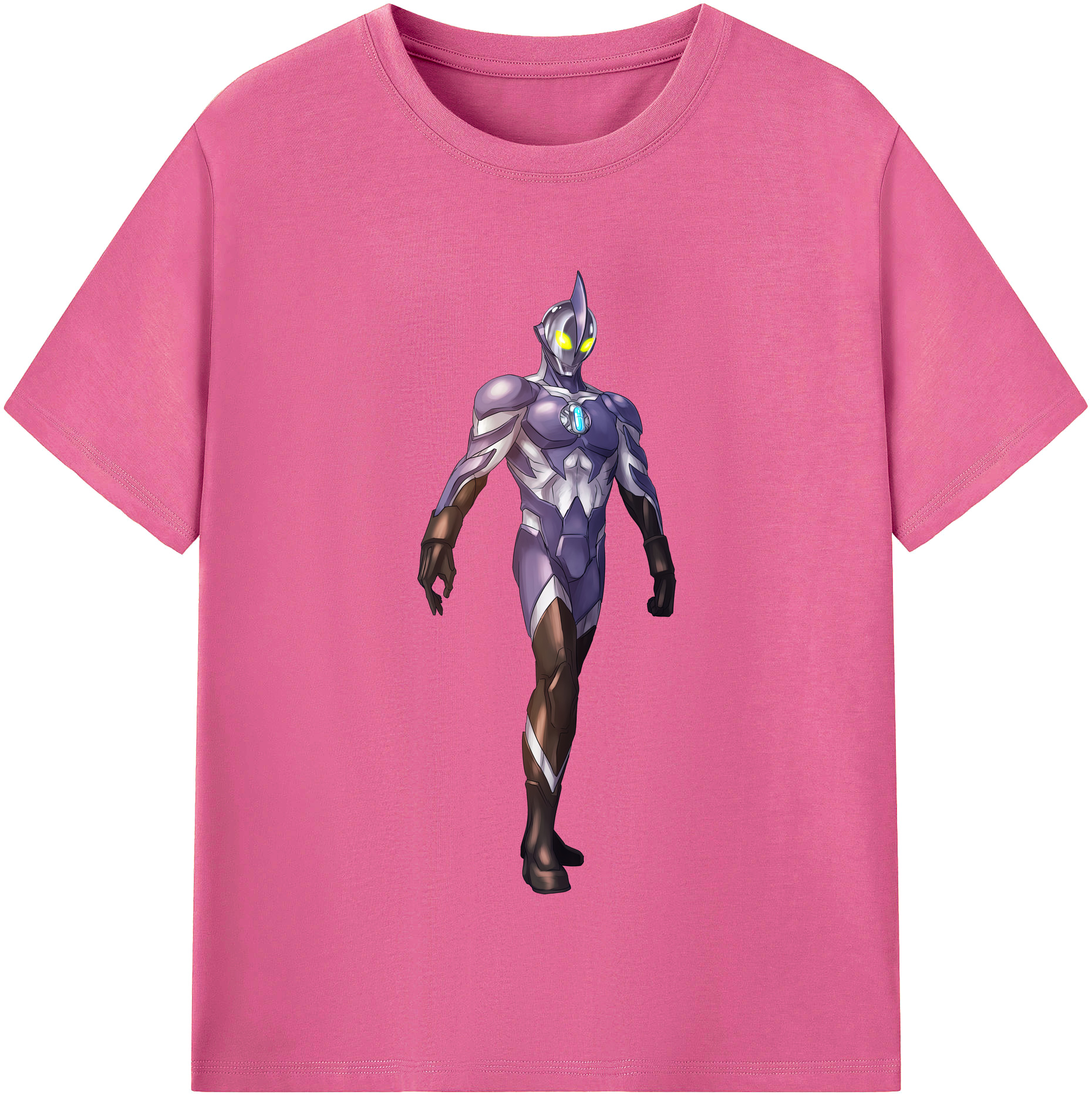 （画像用） ウルトラマン Ultraman レディースカジュアルプリントTシャツ（綿100％）
