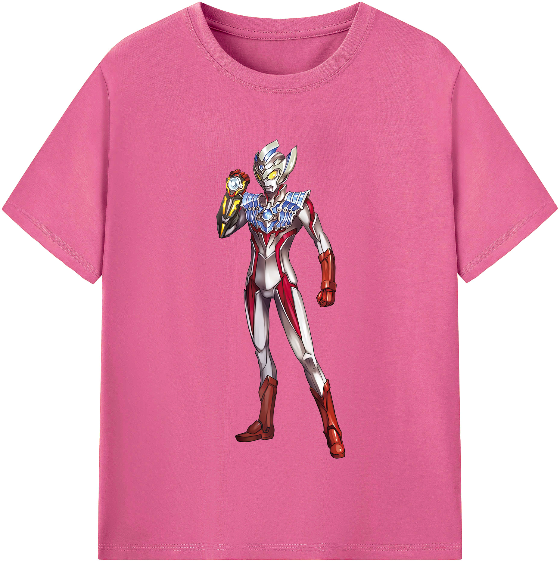 （画像用） ウルトラマン Ultraman レディースカジュアルプリントTシャツ（綿100％）