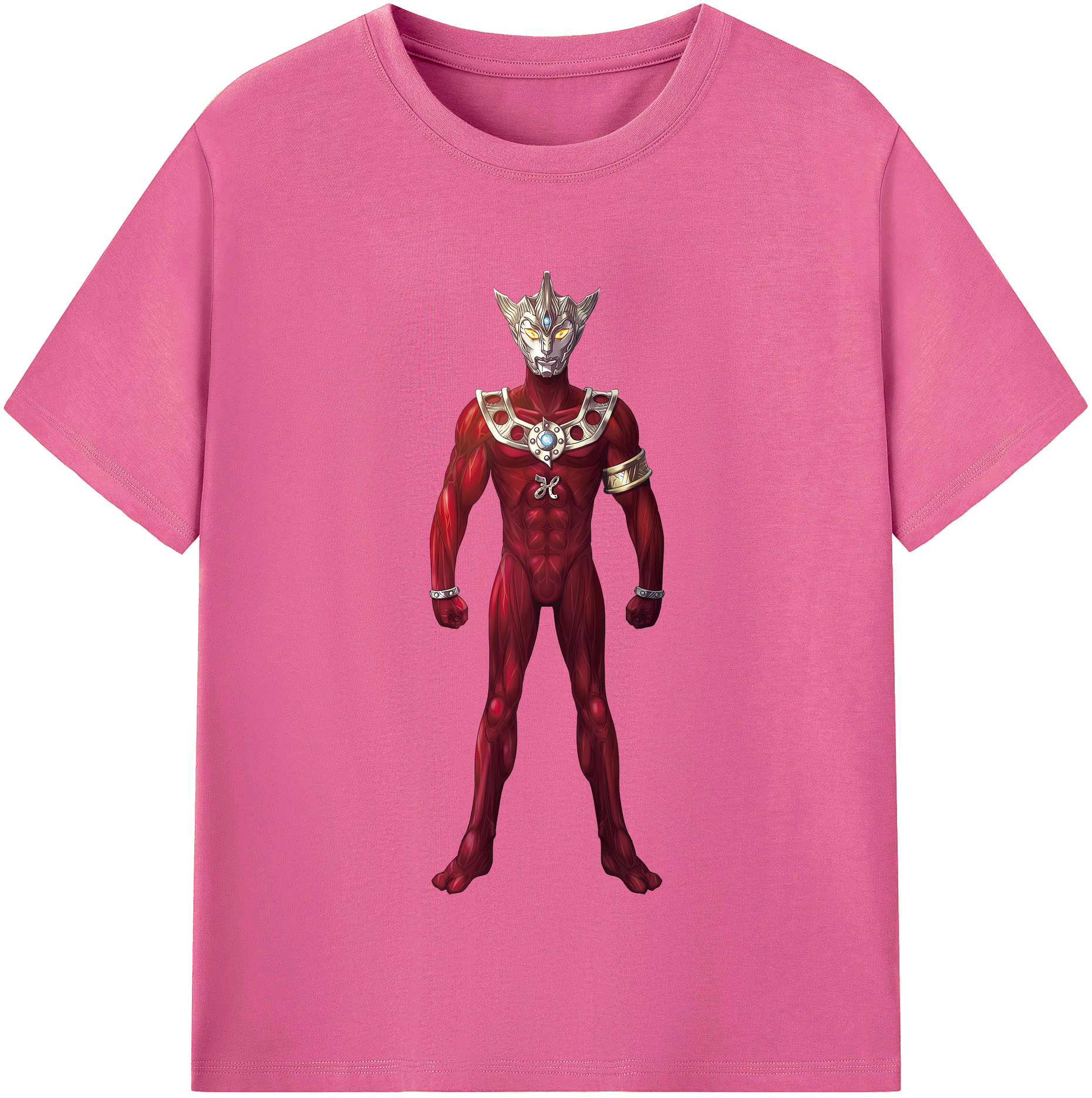 （画像用） ウルトラマン Ultraman レディースカジュアルプリントTシャツ（綿100％）