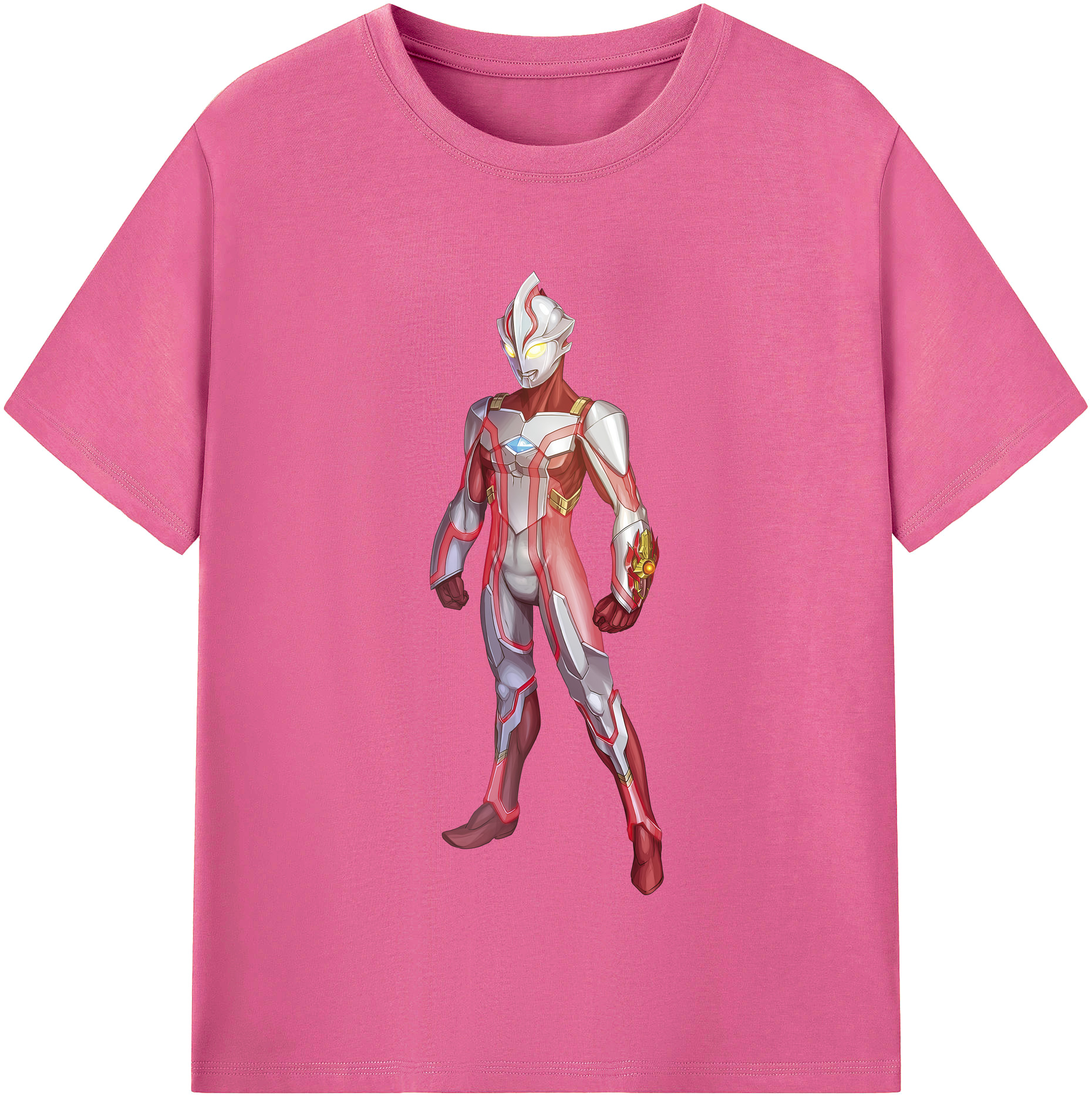 （画像用） ウルトラマン Ultraman レディースカジュアルプリントTシャツ（綿100％）