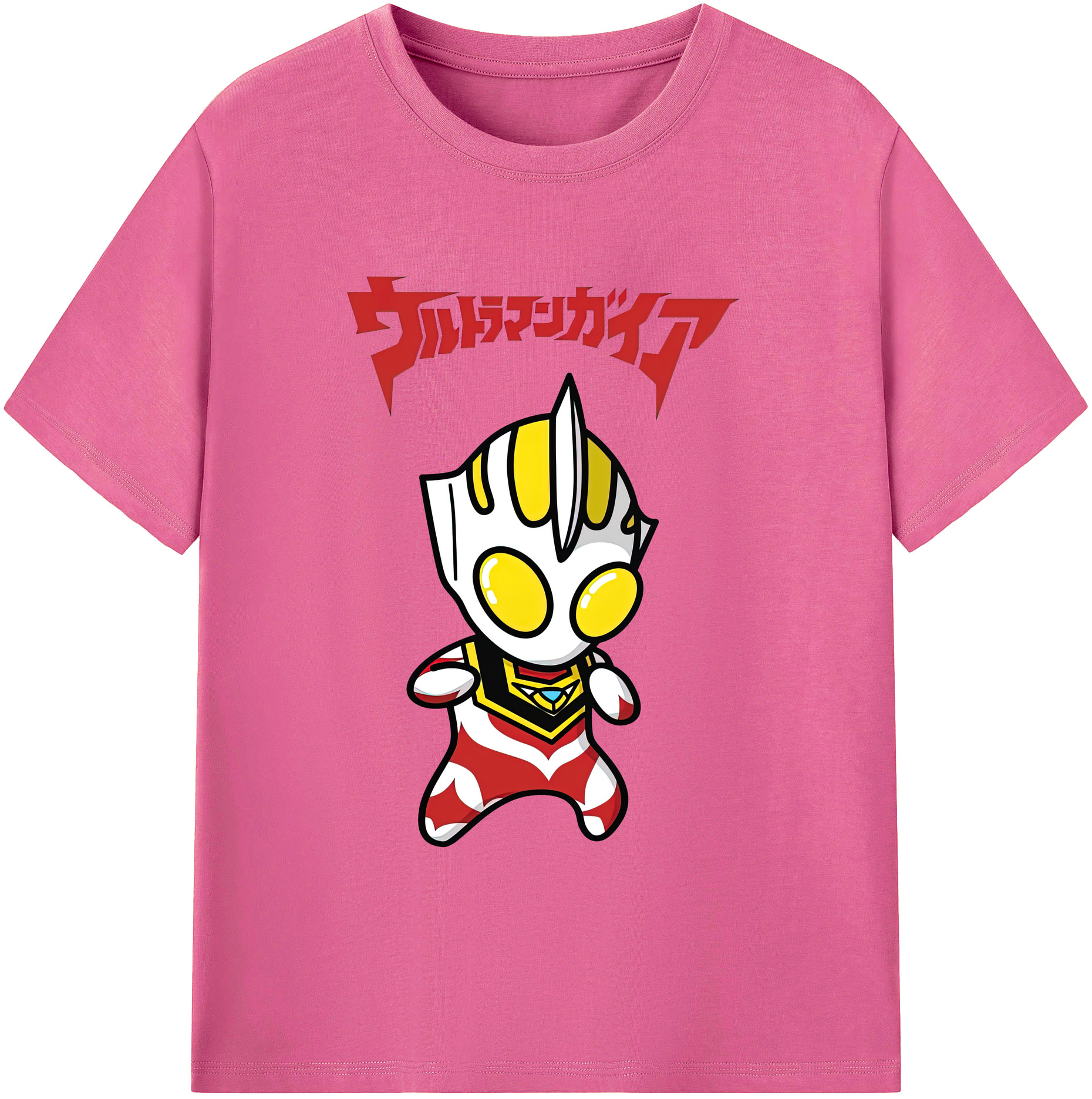 （画像用） ウルトラマン Ultraman レディースカジュアルプリントTシャツ（綿100％）