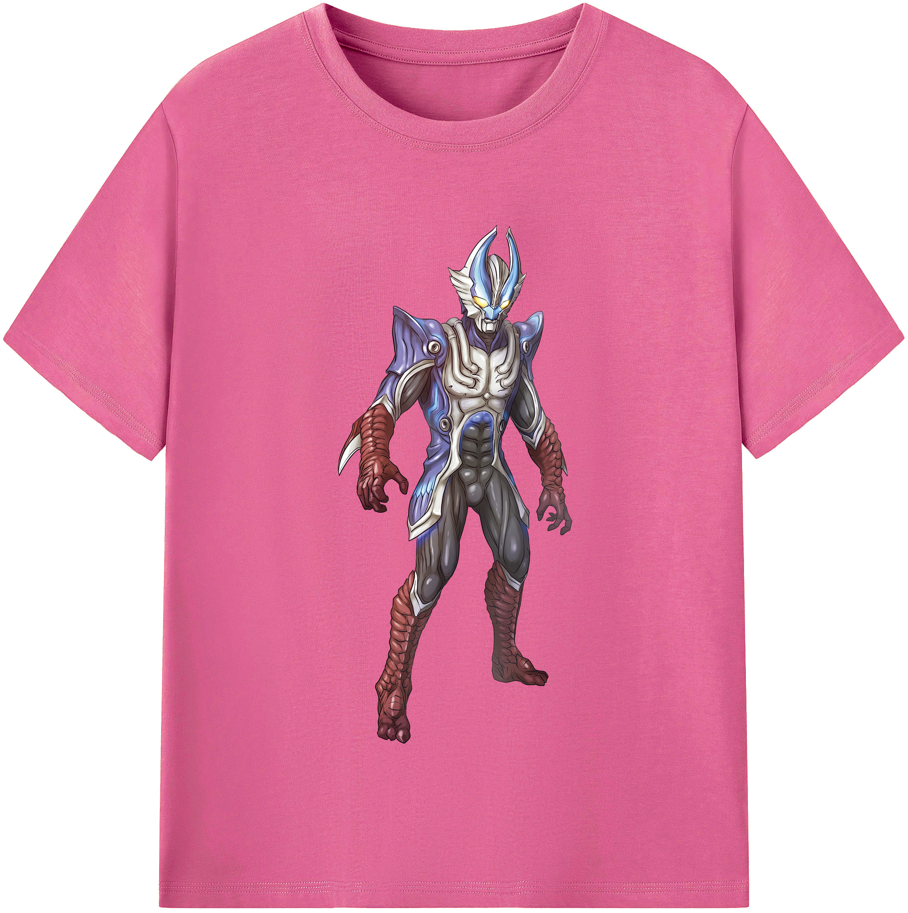 （画像用） ウルトラマン Ultraman レディースカジュアルプリントTシャツ（綿100％）