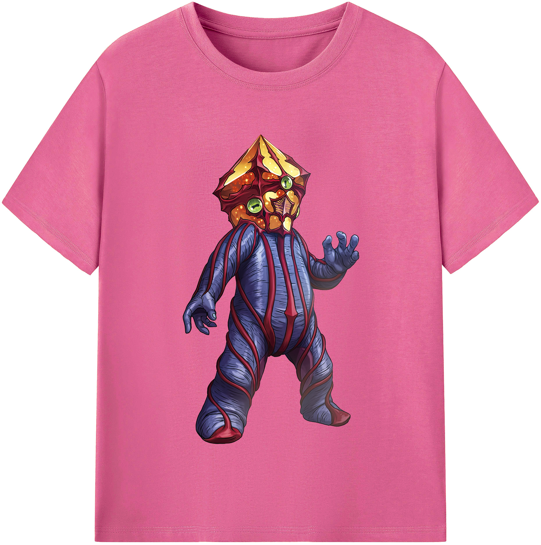 （画像用） ウルトラマン Ultraman レディースカジュアルプリントTシャツ（綿100％）