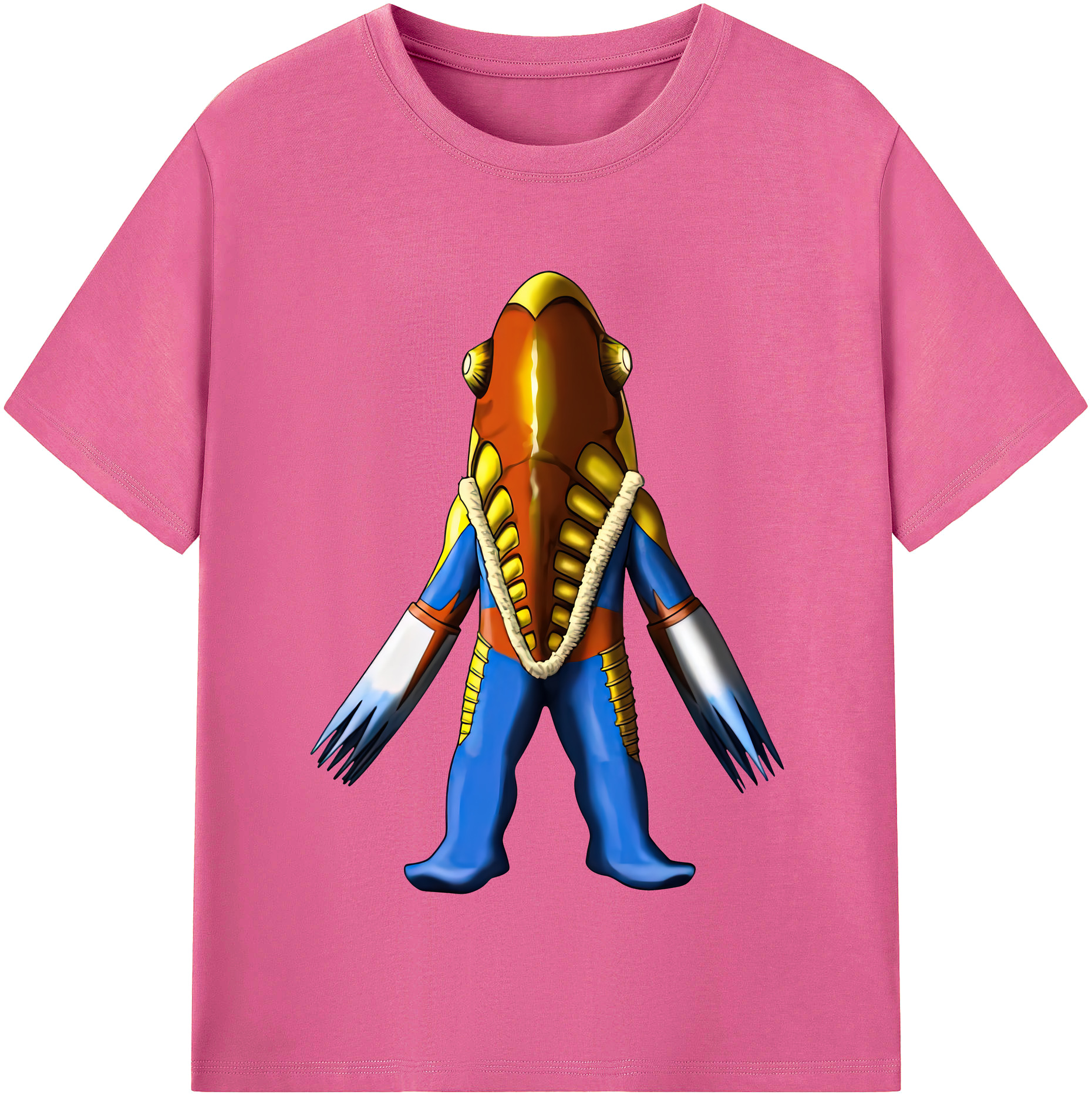 （画像用） ウルトラマン Ultraman レディースカジュアルプリントTシャツ（綿100％）