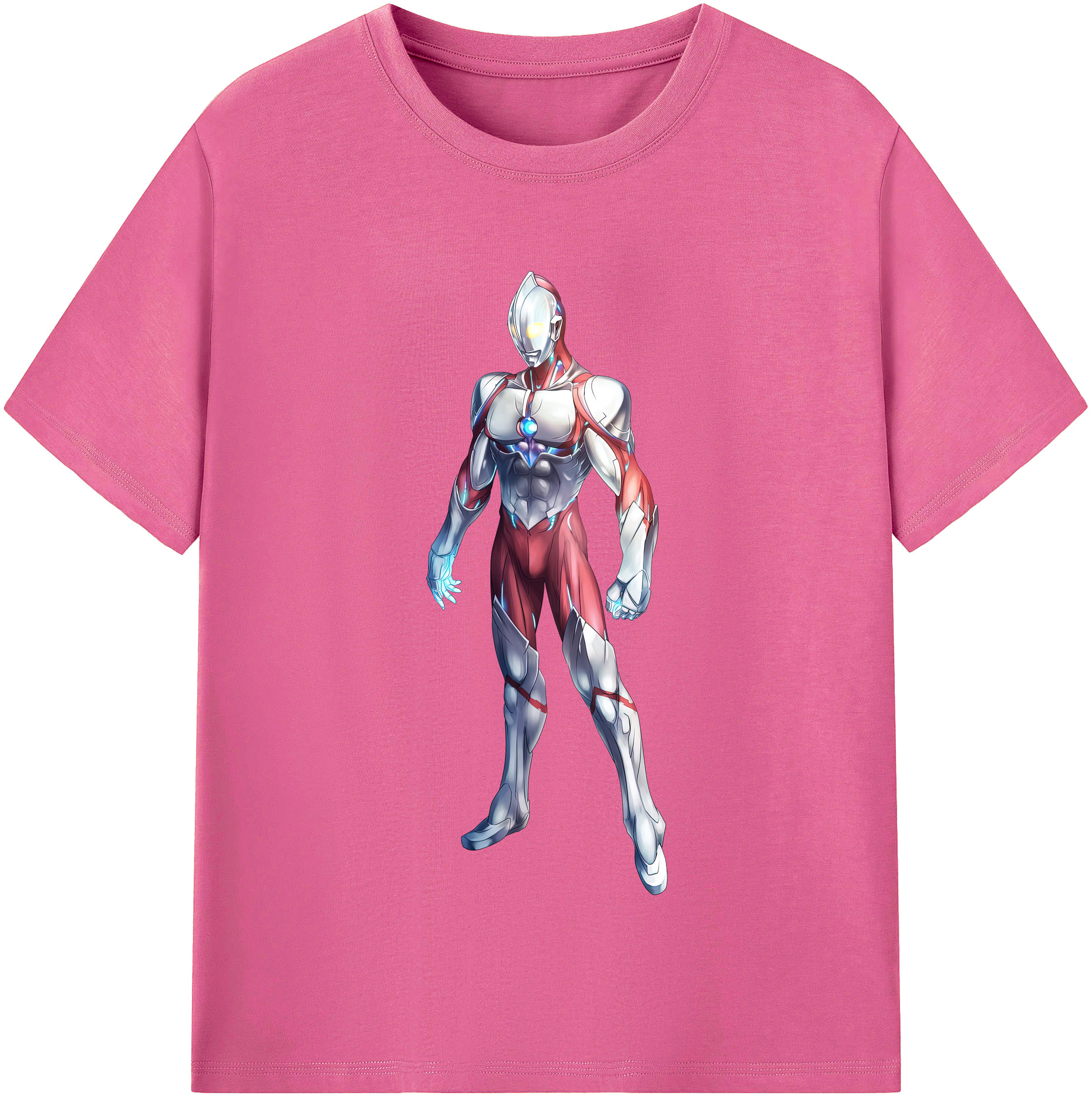 （画像用） ウルトラマン Ultraman レディースカジュアルプリントTシャツ（綿100％）