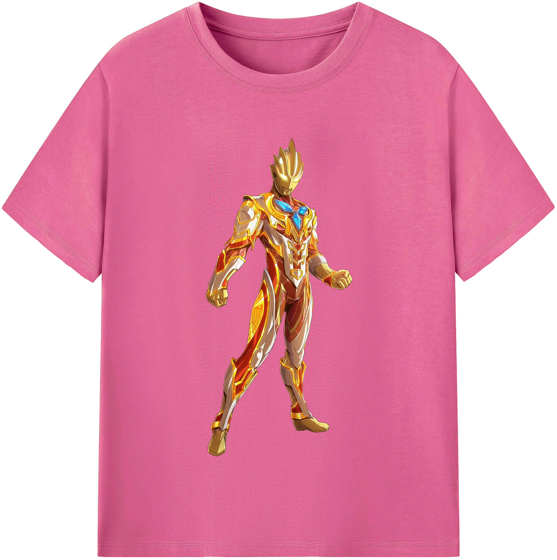 （画像用） ウルトラマン Ultraman レディースカジュアルプリントTシャツ（綿100％）