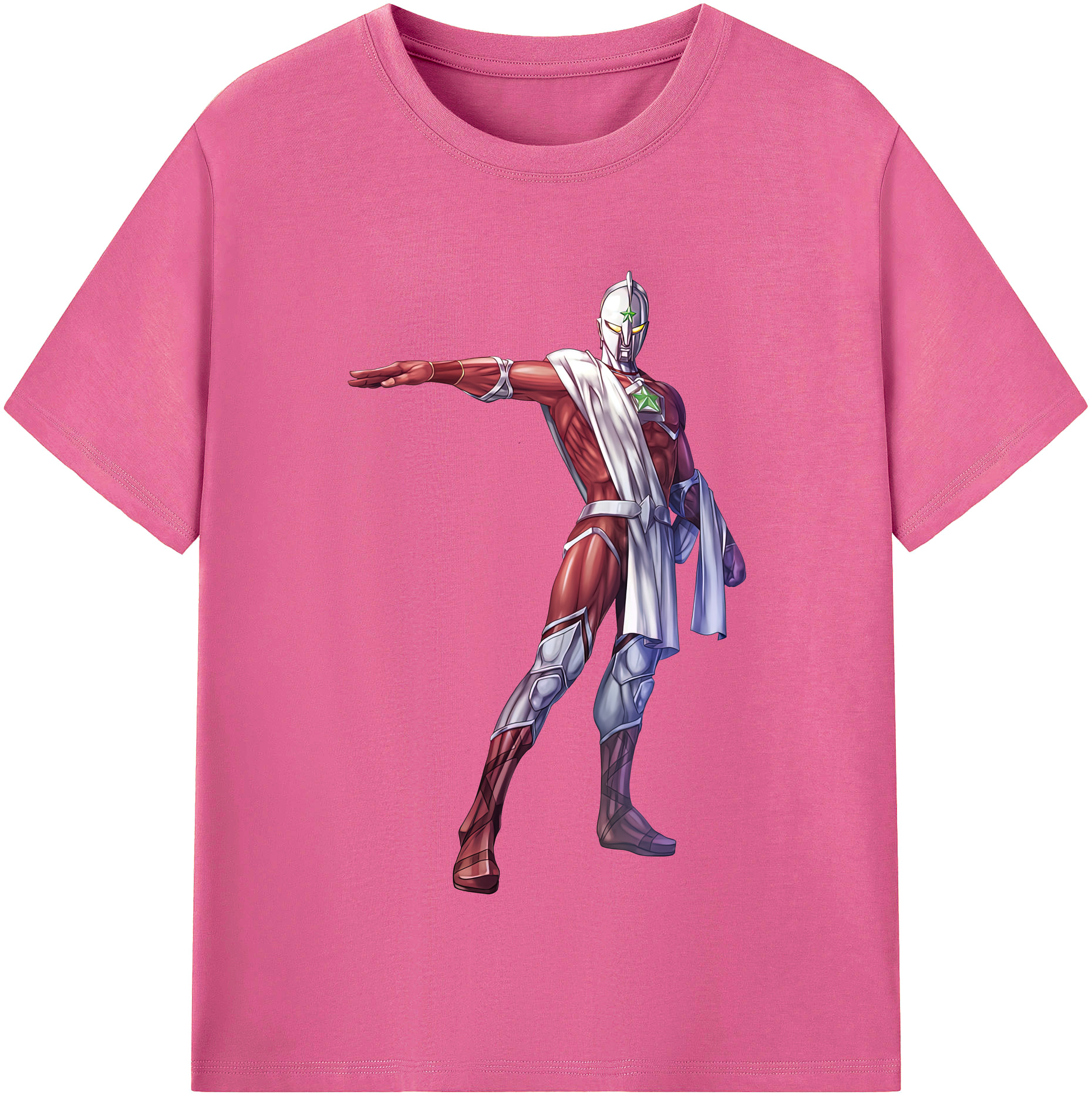 （画像用） ウルトラマン Ultraman レディースカジュアルプリントTシャツ（綿100％）