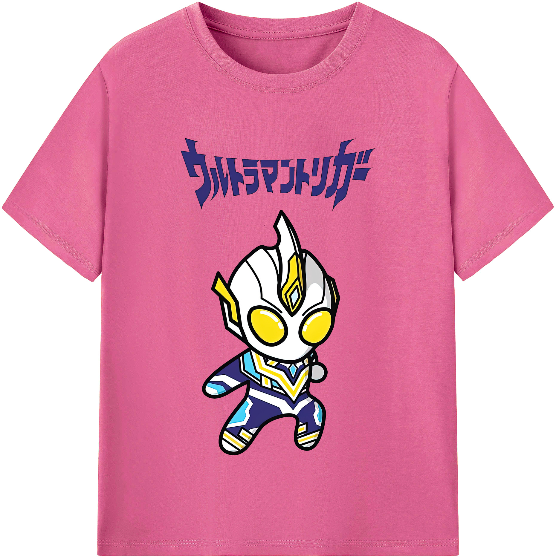 （画像用） ウルトラマン Ultraman レディースカジュアルプリントTシャツ（綿100％）