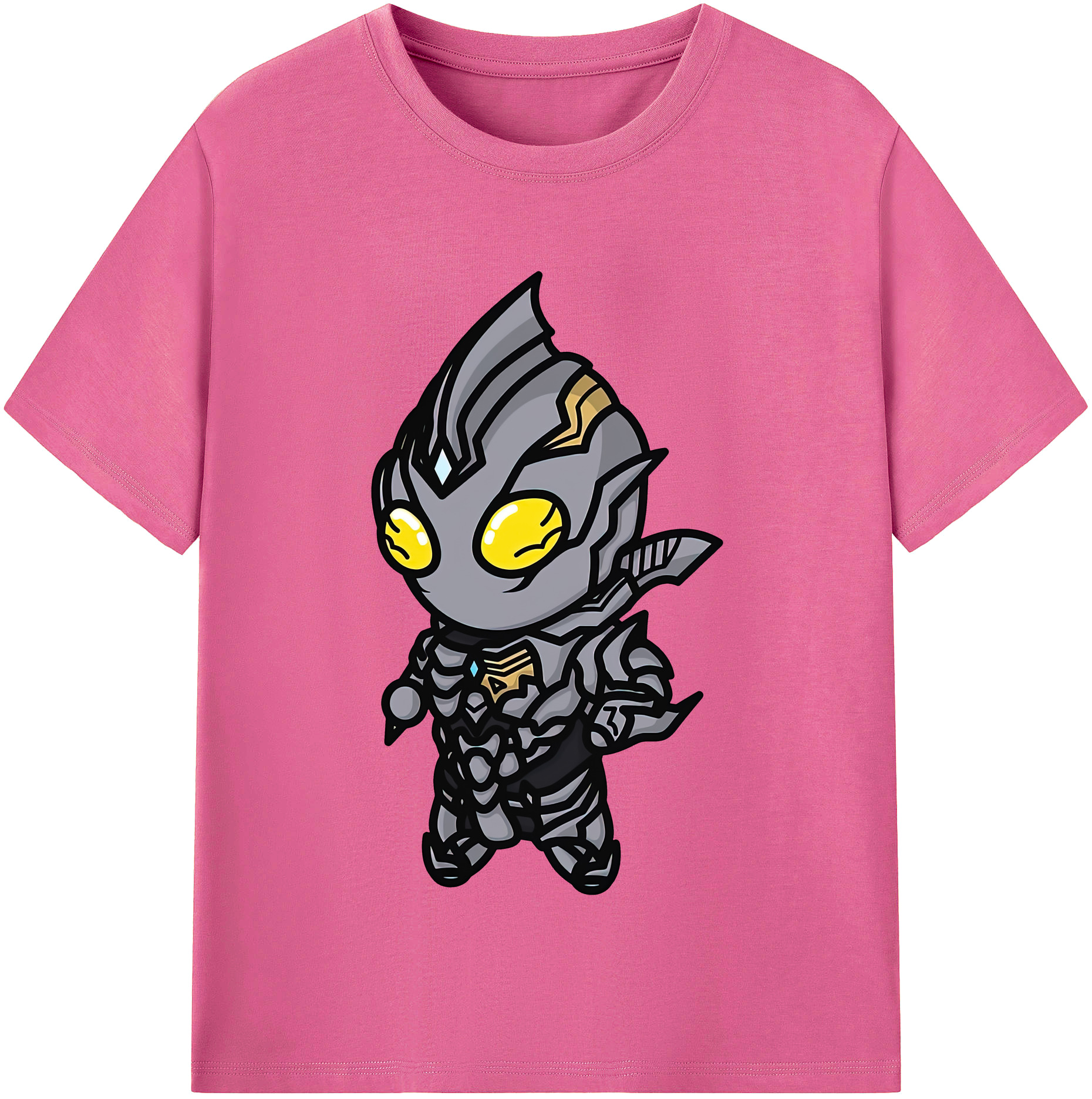（画像用） ウルトラマン Ultraman レディースカジュアルプリントTシャツ（綿100％）