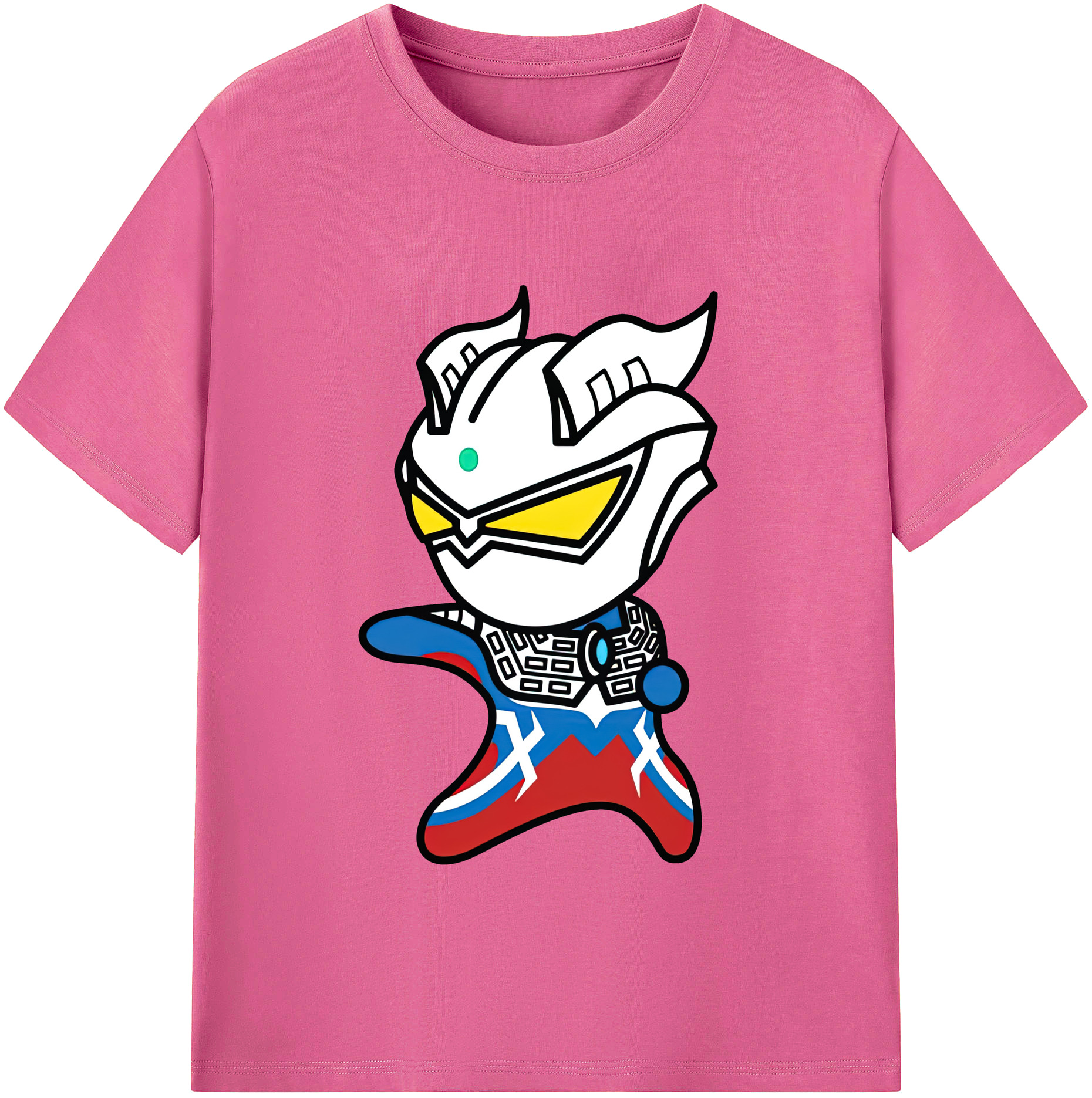 （画像用） ウルトラマン Ultraman レディースカジュアルプリントTシャツ（綿100％）