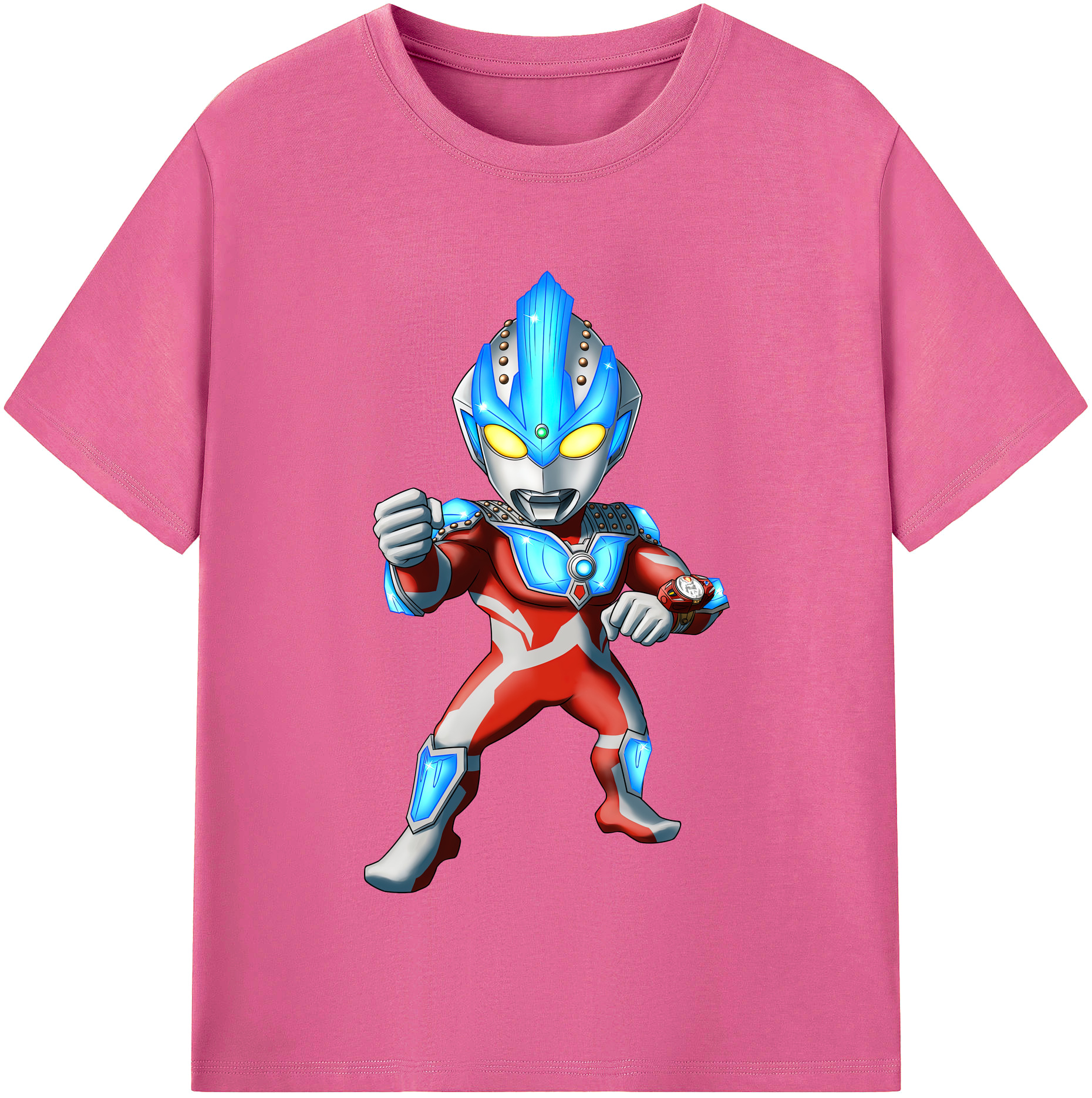 （画像用） ウルトラマン Ultraman レディースカジュアルプリントTシャツ（綿100％）