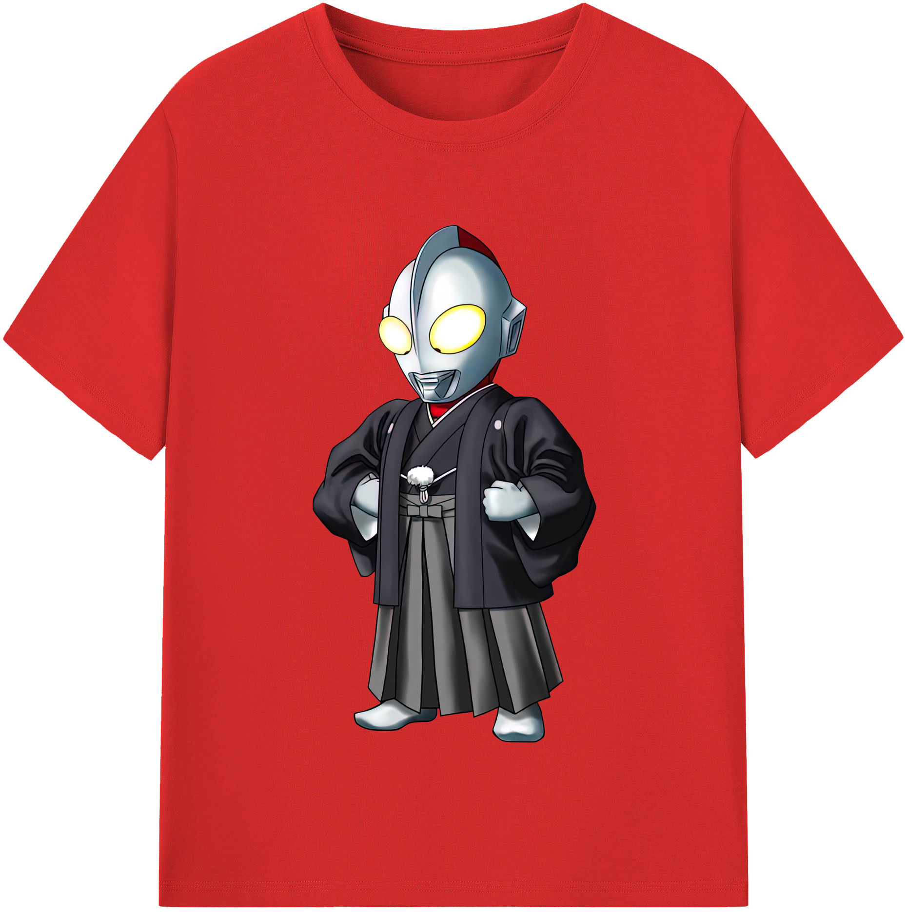 （画像用） ウルトラマン Ultraman レディースカジュアルプリントTシャツ（綿100％）