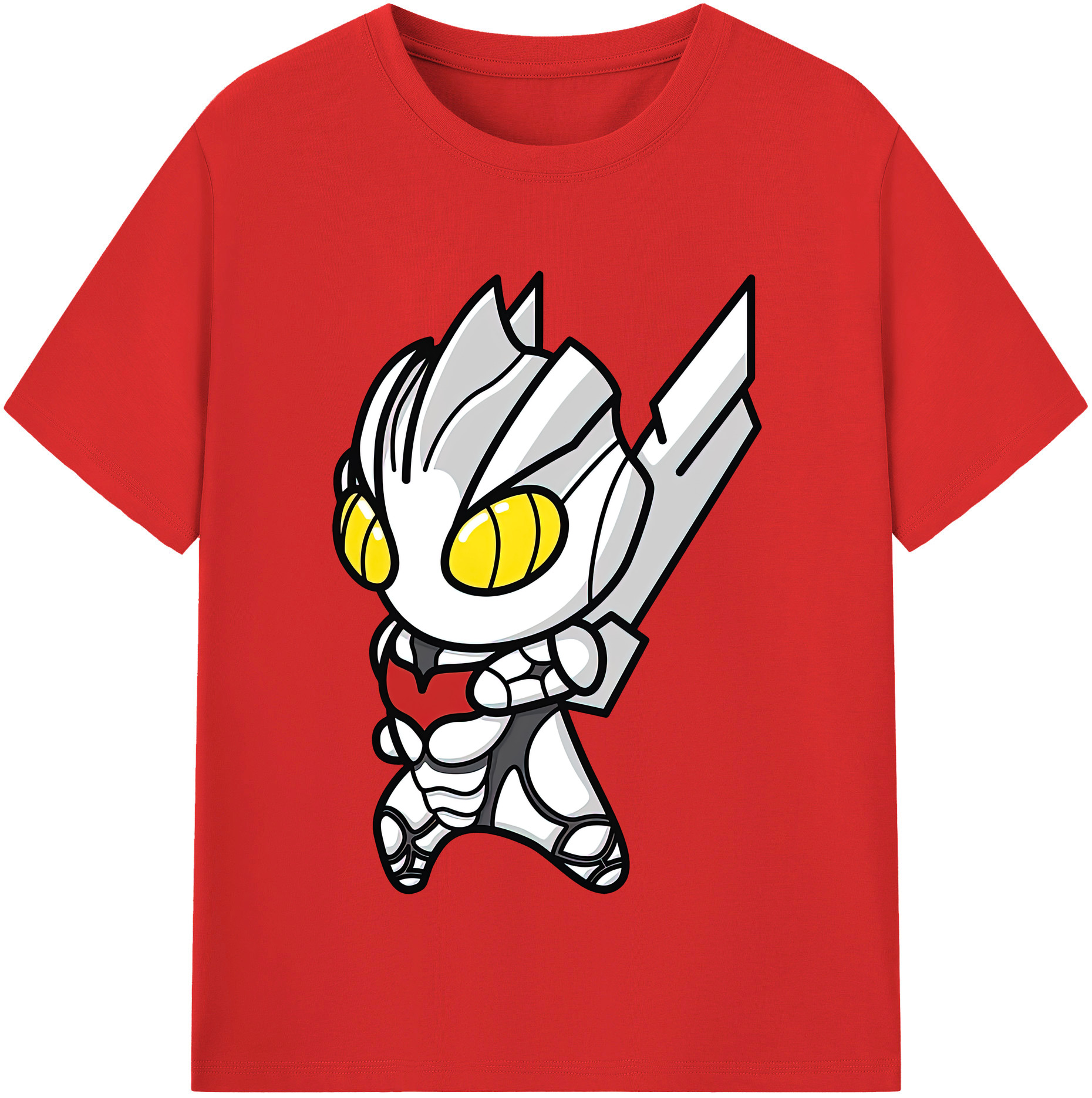 （画像用） ウルトラマン Ultraman レディースカジュアルプリントTシャツ（綿100％）