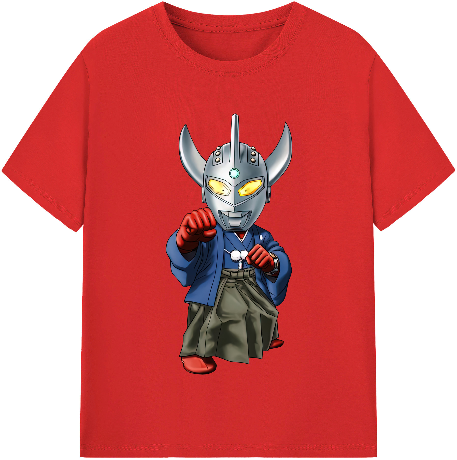 （画像用） ウルトラマン Ultraman レディースカジュアルプリントTシャツ（綿100％）