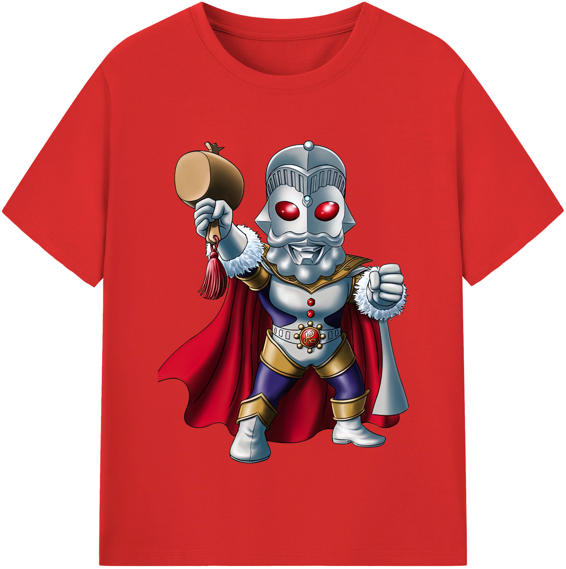 （画像用） ウルトラマン Ultraman レディースカジュアルプリントTシャツ（綿100％）