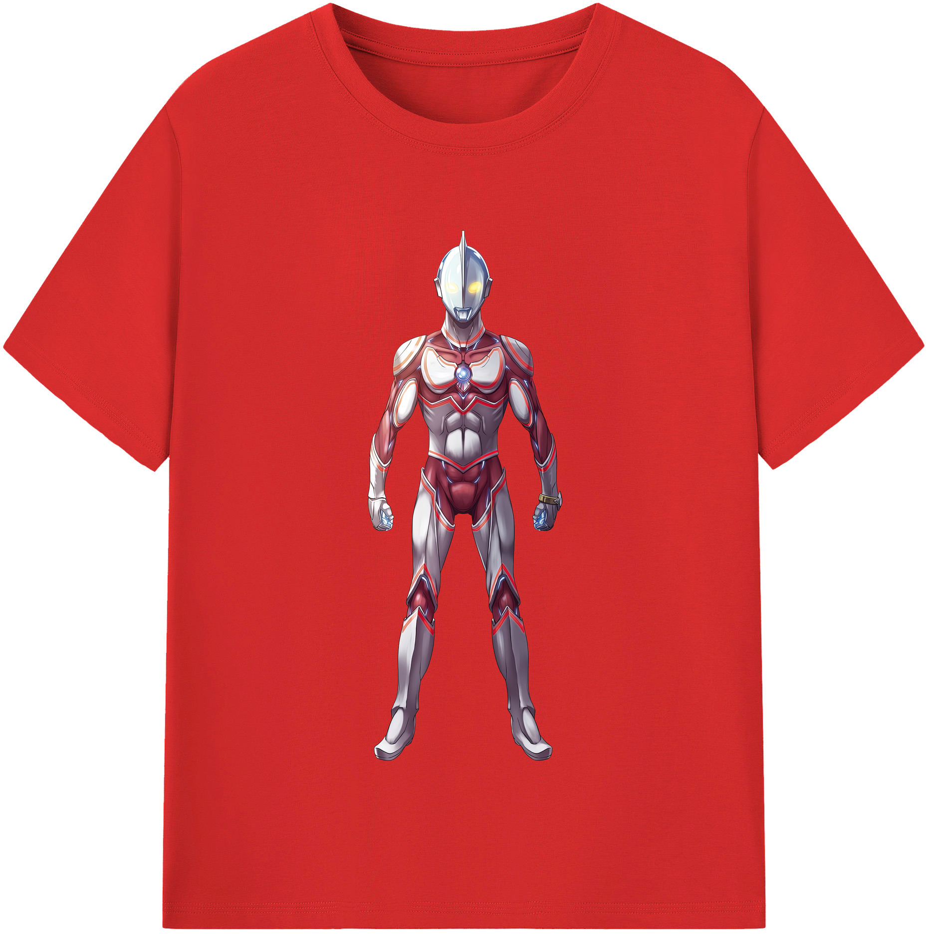 （画像用） ウルトラマン Ultraman レディースカジュアルプリントTシャツ（綿100％）