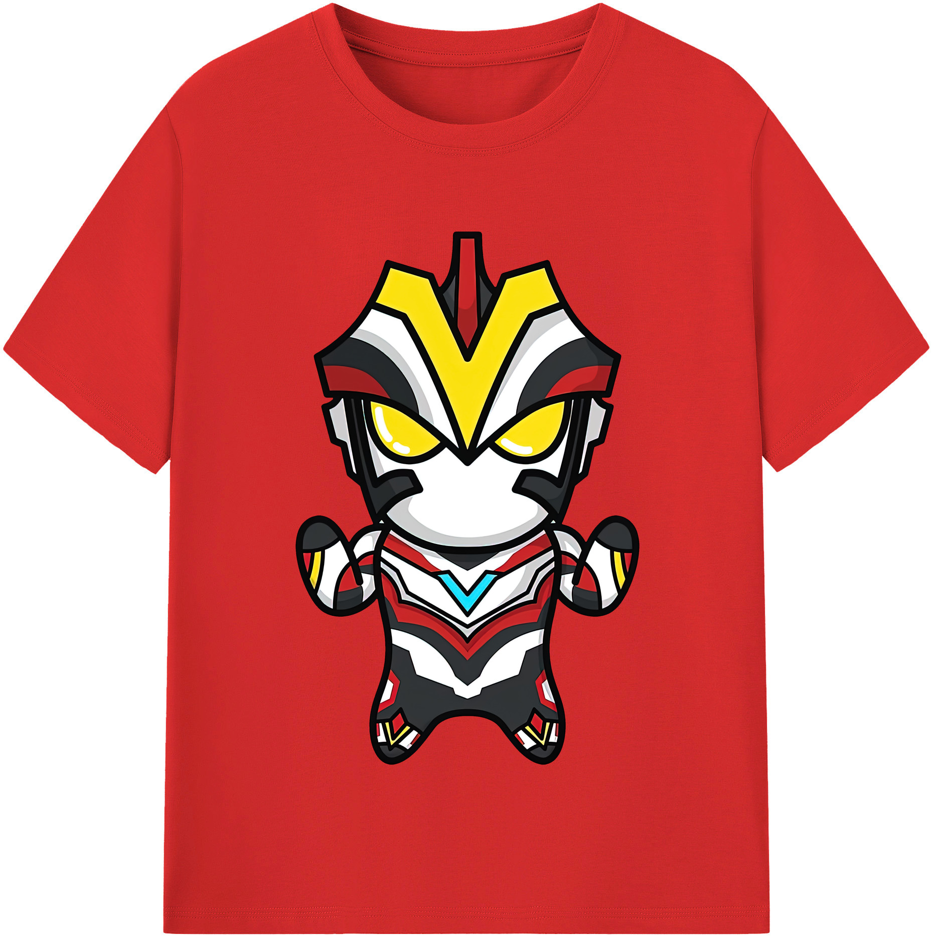（画像用） ウルトラマン Ultraman レディースカジュアルプリントTシャツ（綿100％）