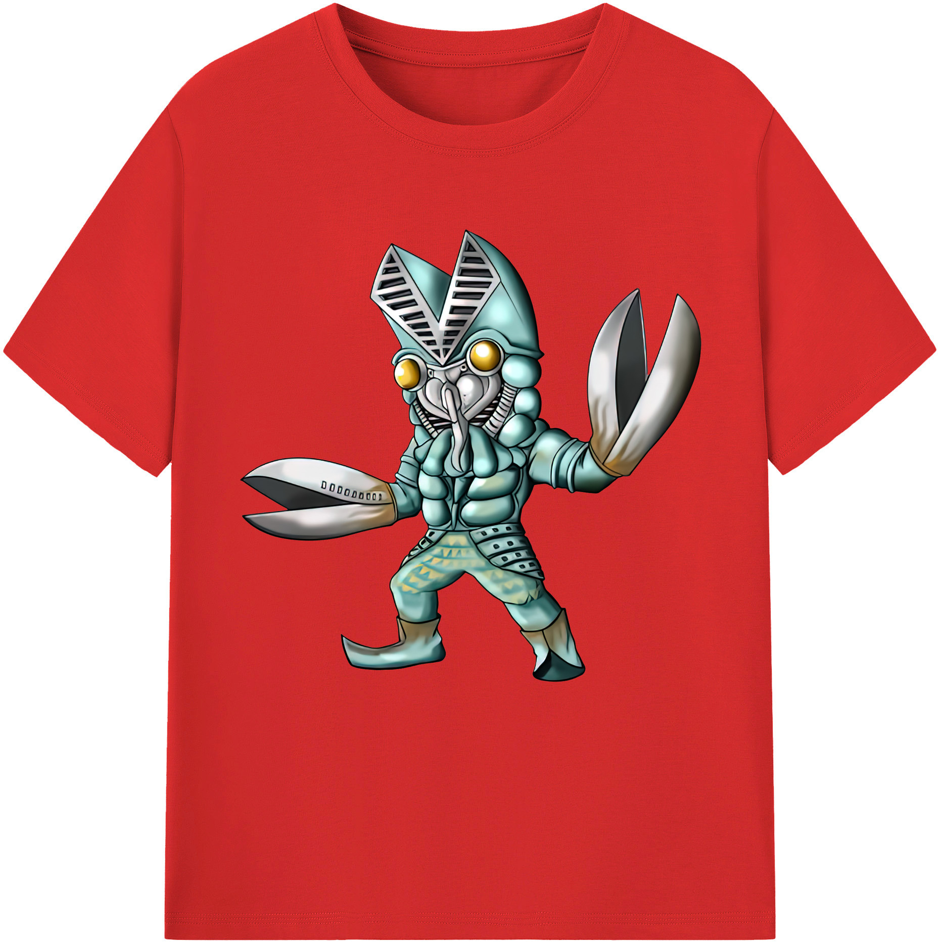 （画像用） ウルトラマン Ultraman レディースカジュアルプリントTシャツ（綿100％）