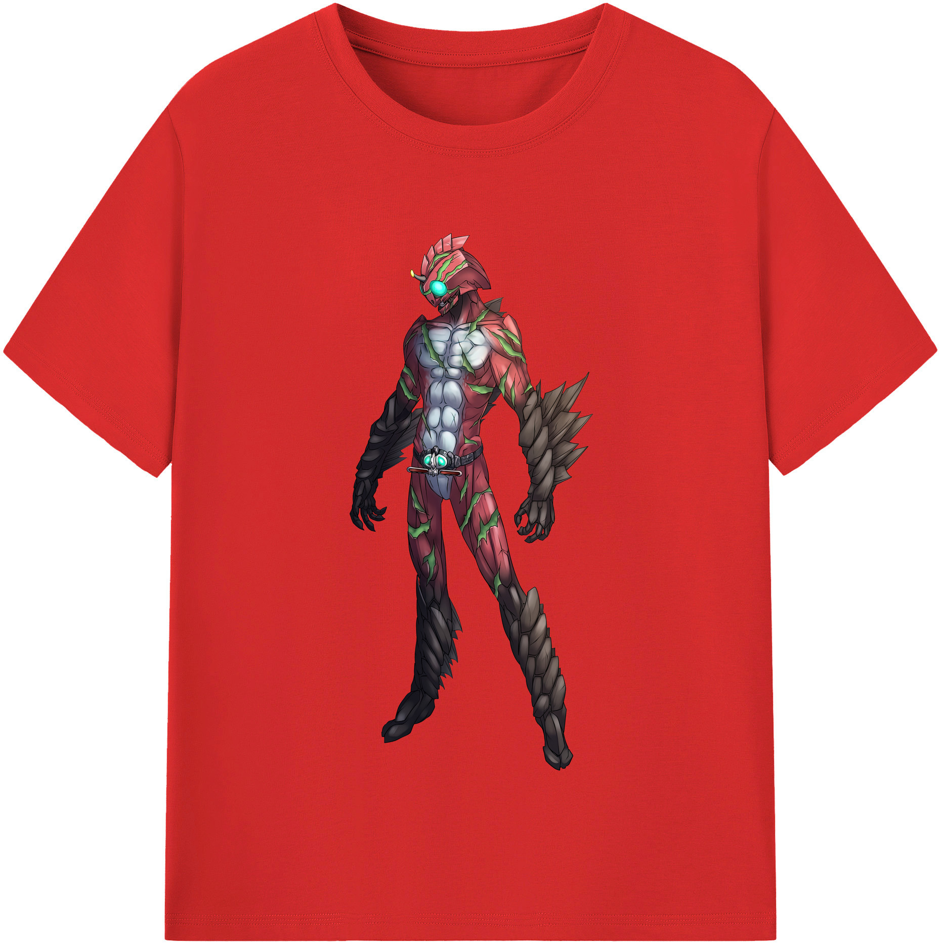 （画像用） ウルトラマン Ultraman レディースカジュアルプリントTシャツ（綿100％）