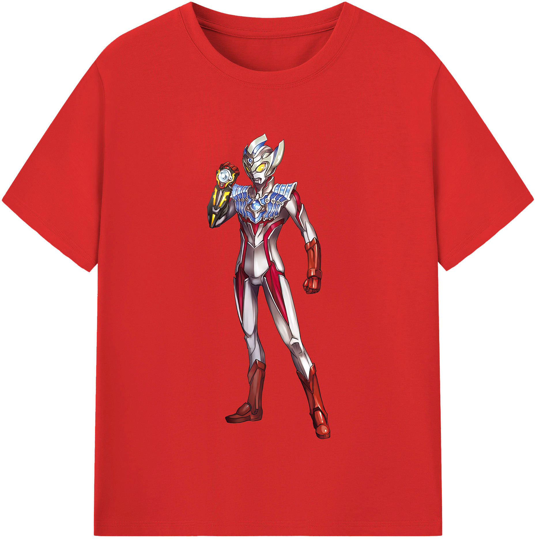 （画像用） ウルトラマン Ultraman レディースカジュアルプリントTシャツ（綿100％）