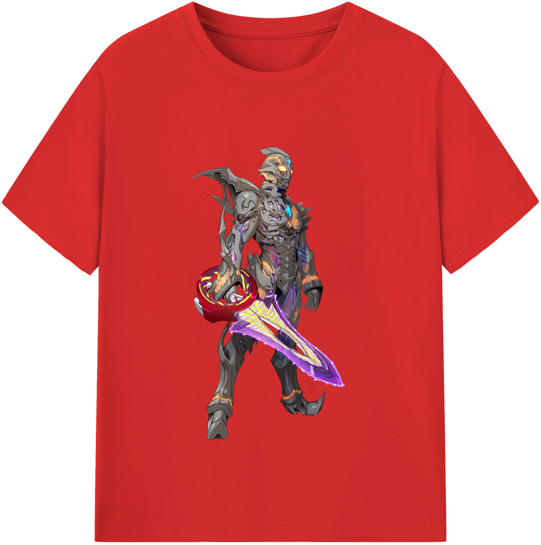 （画像用） ウルトラマン Ultraman レディースカジュアルプリントTシャツ（綿100％）