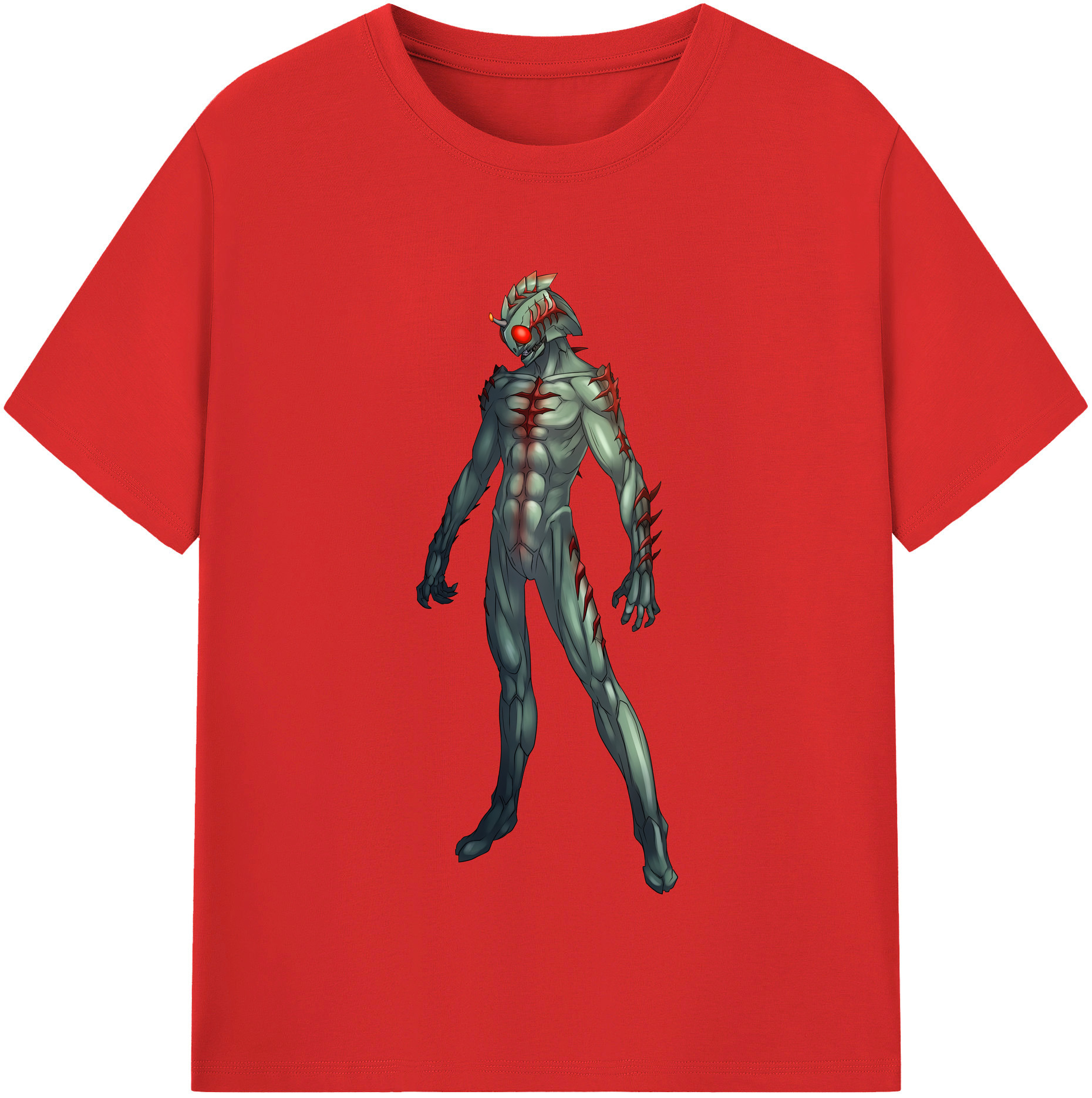 （画像用） ウルトラマン Ultraman レディースカジュアルプリントTシャツ（綿100％）