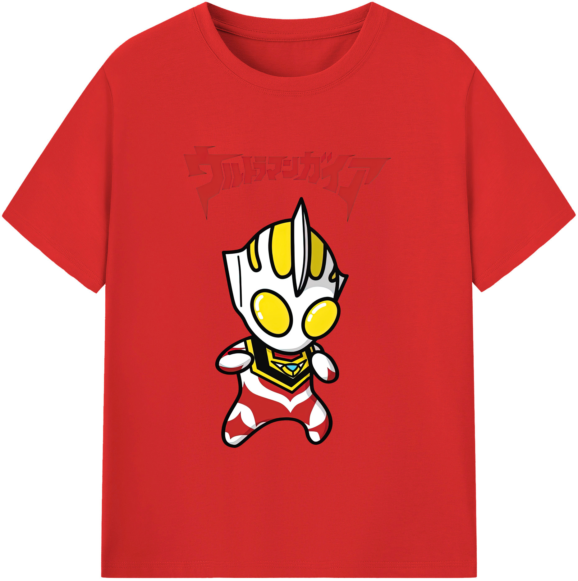 （画像用） ウルトラマン Ultraman レディースカジュアルプリントTシャツ（綿100％）