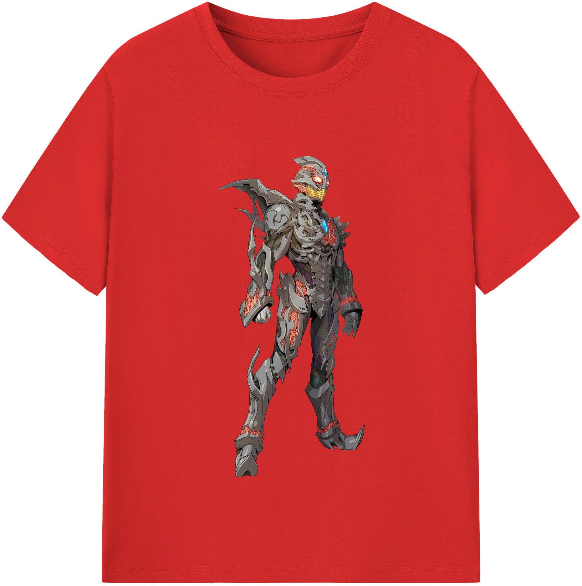 （画像用） ウルトラマン Ultraman レディースカジュアルプリントTシャツ（綿100％）