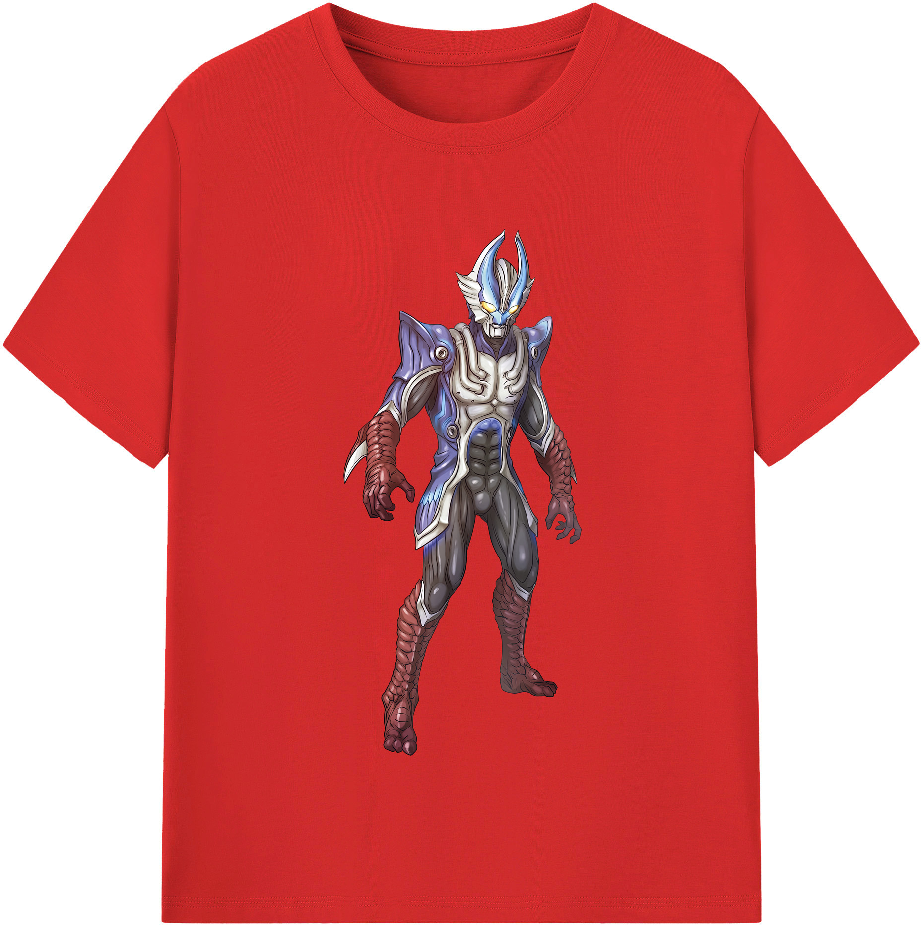 （画像用） ウルトラマン Ultraman レディースカジュアルプリントTシャツ（綿100％）