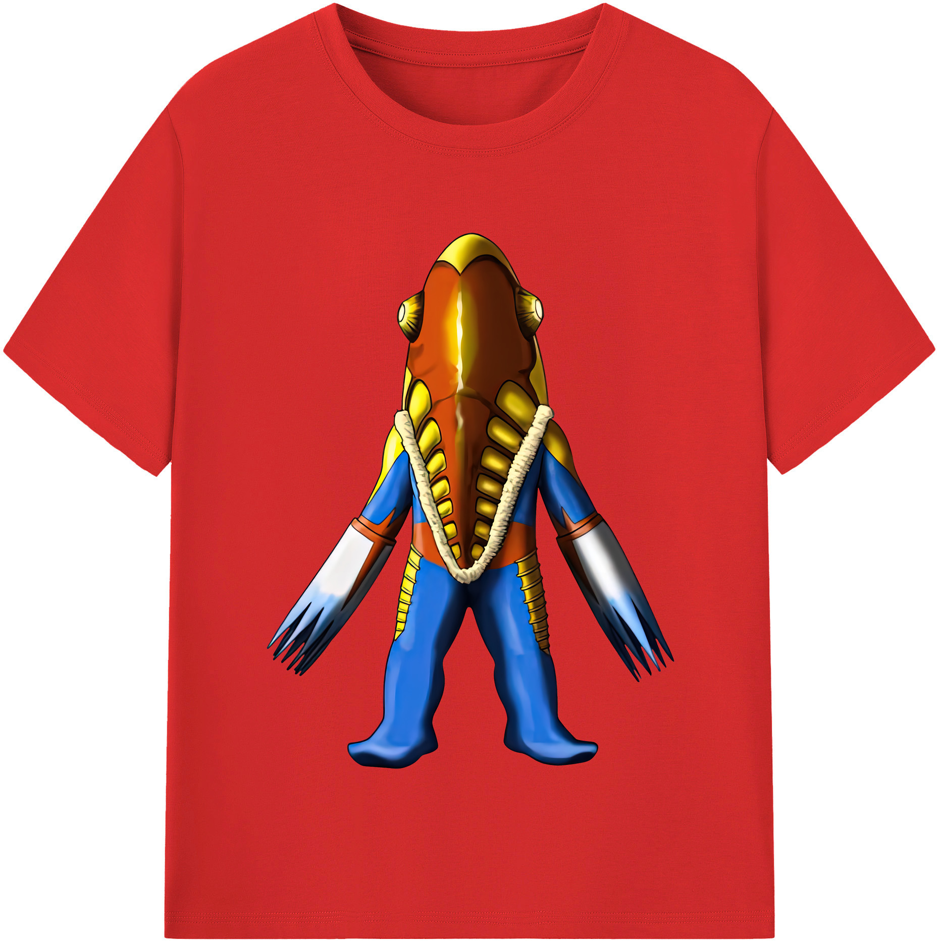 （画像用） ウルトラマン Ultraman レディースカジュアルプリントTシャツ（綿100％）