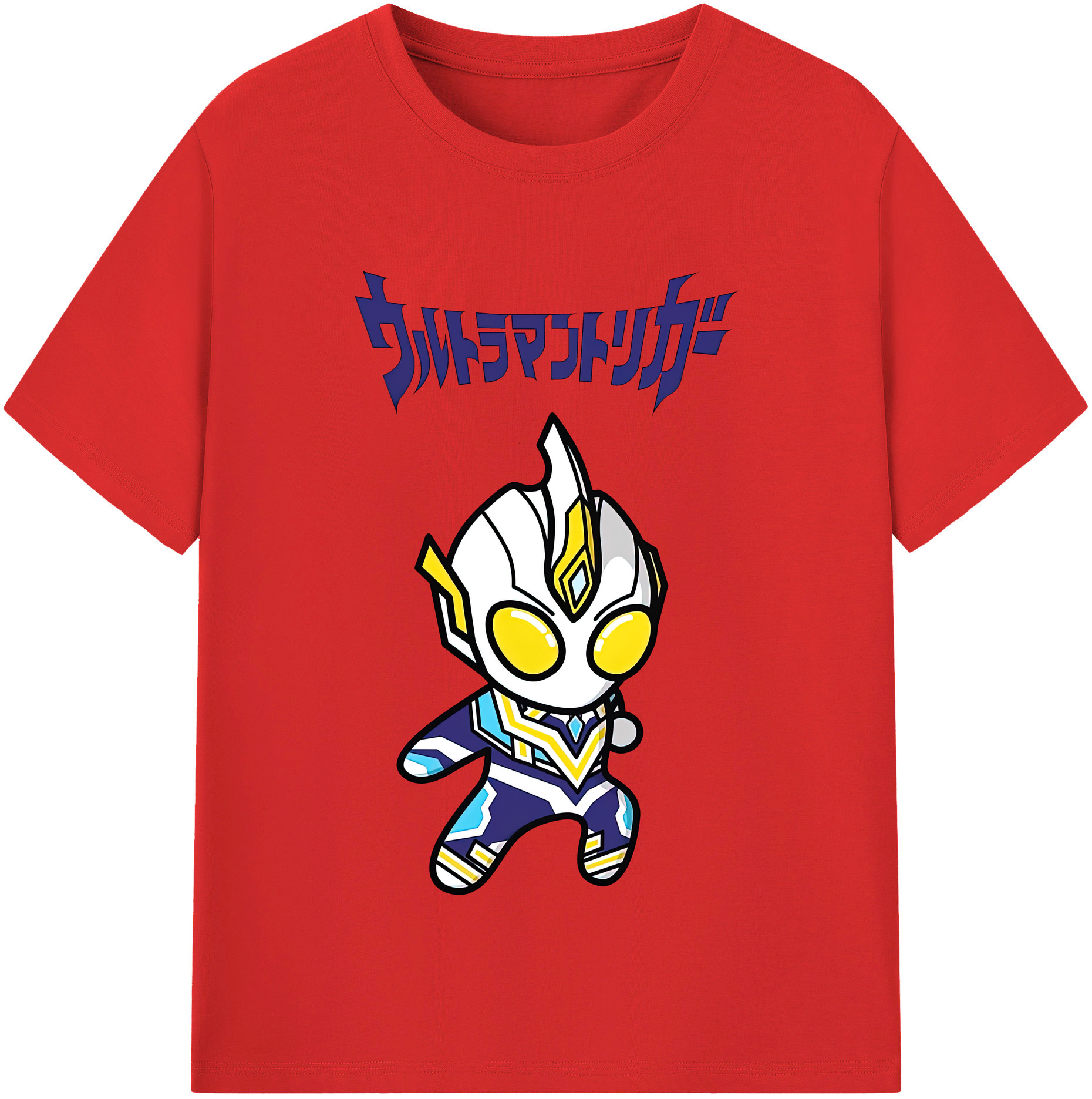 （画像用） ウルトラマン Ultraman レディースカジュアルプリントTシャツ（綿100％）