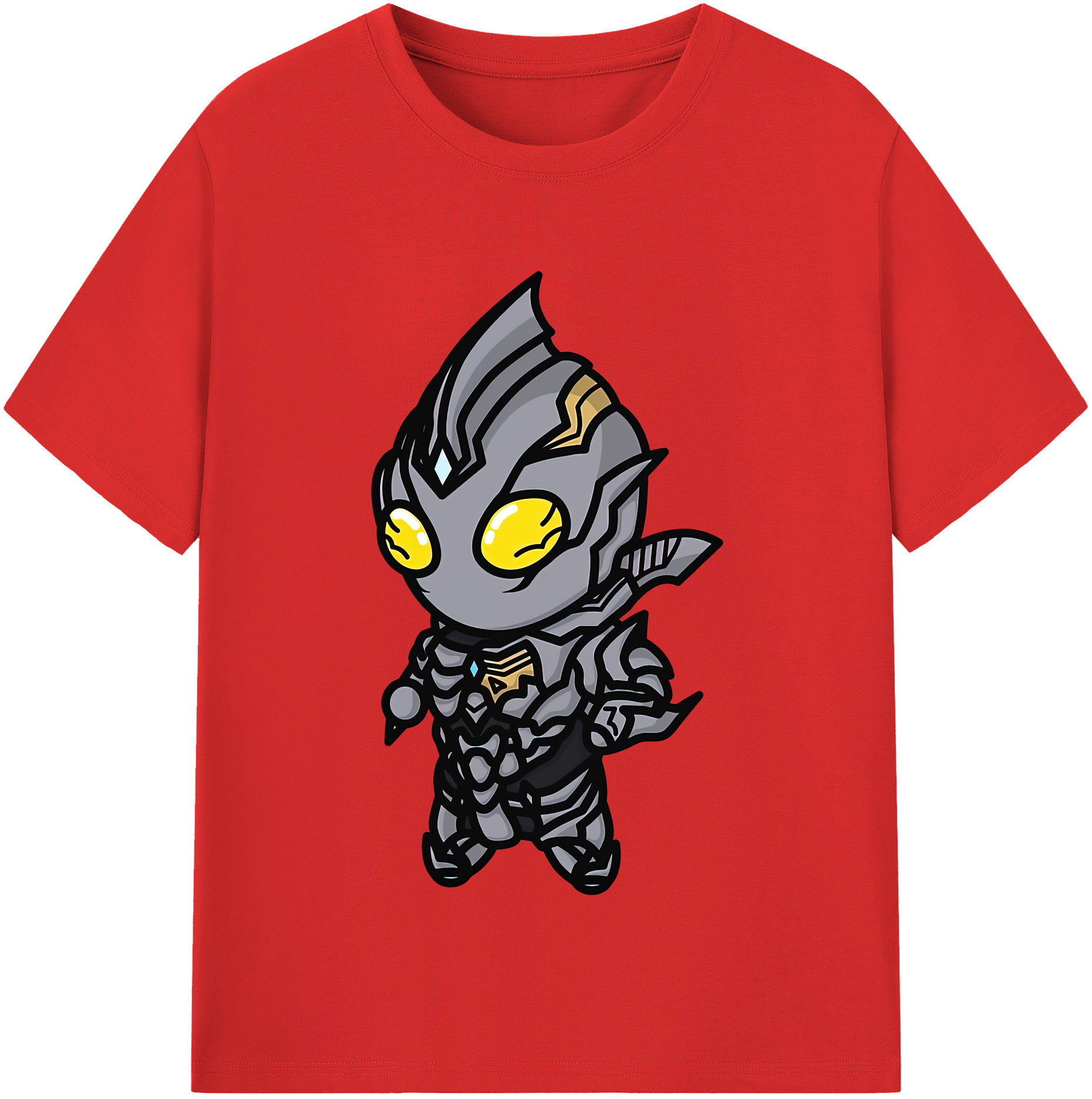 （画像用） ウルトラマン Ultraman レディースカジュアルプリントTシャツ（綿100％）