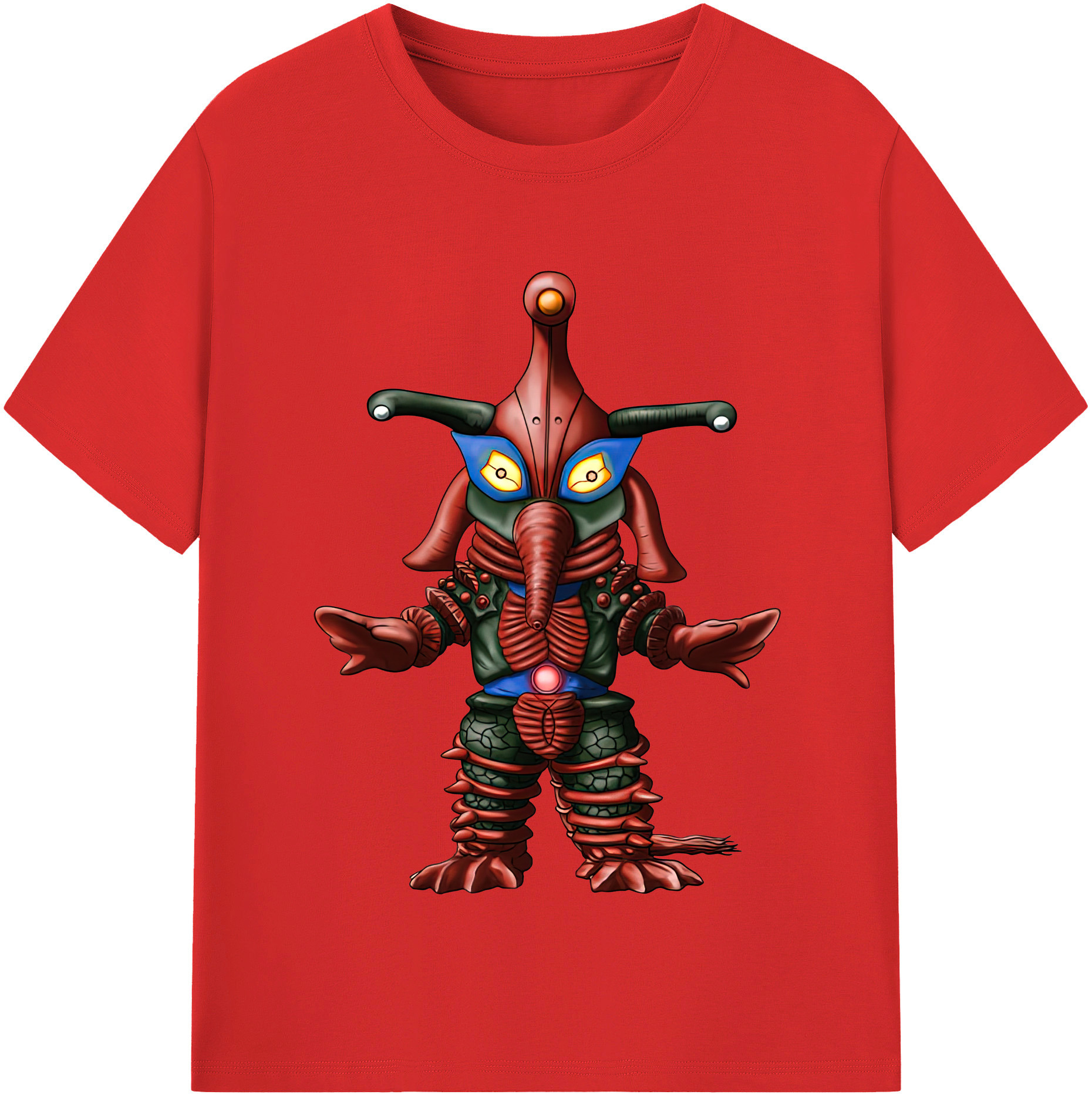 （画像用） ウルトラマン Ultraman レディースカジュアルプリントTシャツ（綿100％）