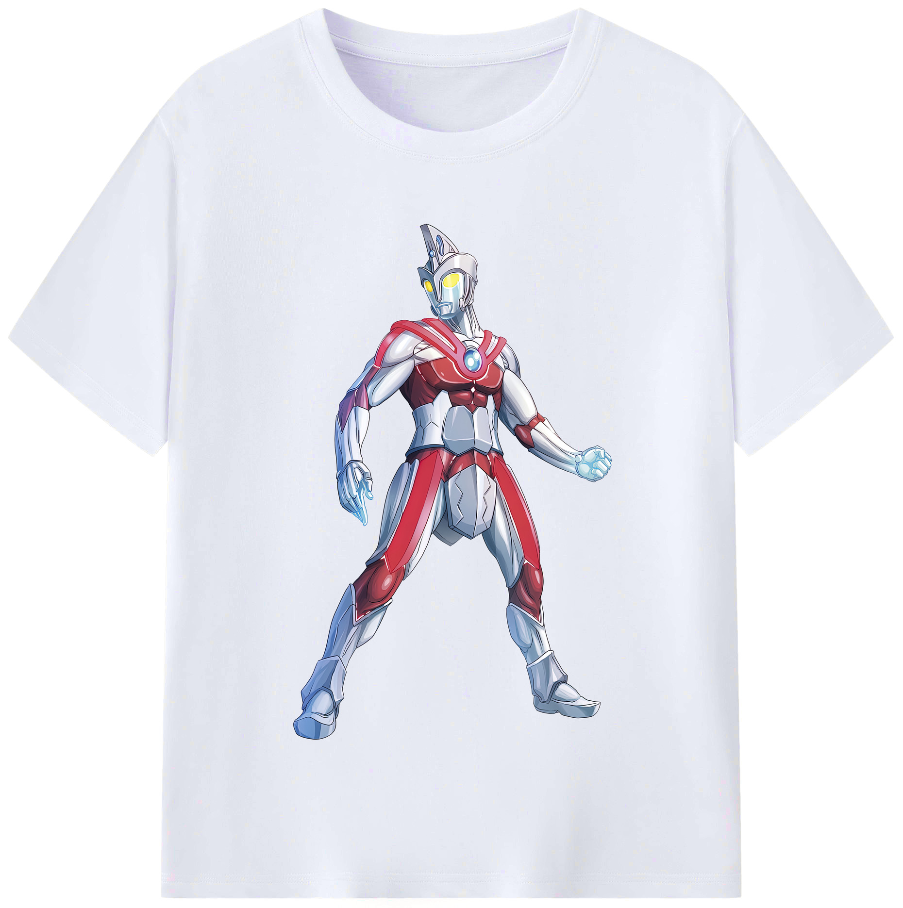 （画像用） ウルトラマン Ultraman レディースカジュアルプリントTシャツ（綿100％）