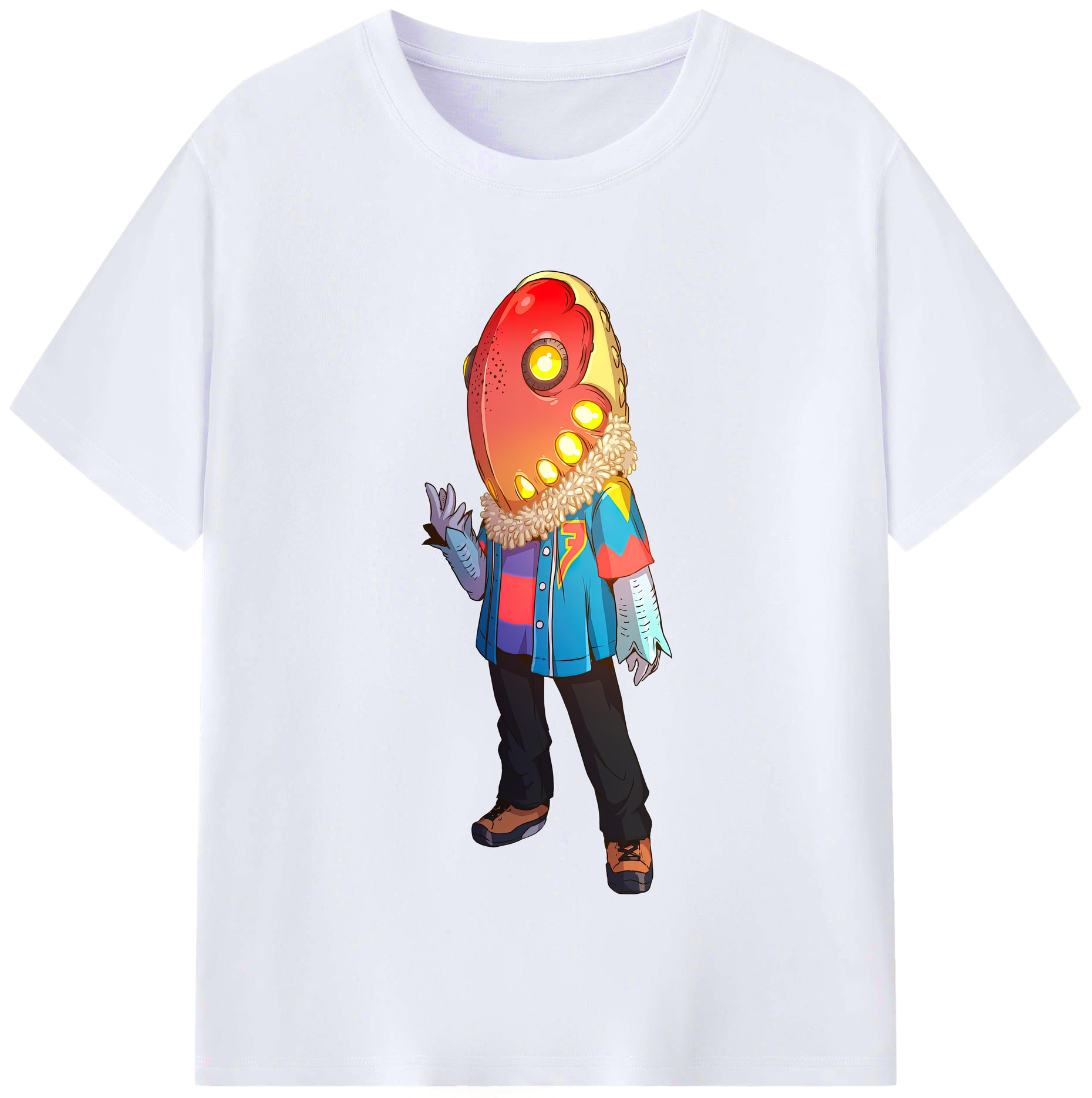 （画像用） ウルトラマン Ultraman レディースカジュアルプリントTシャツ（綿100％）