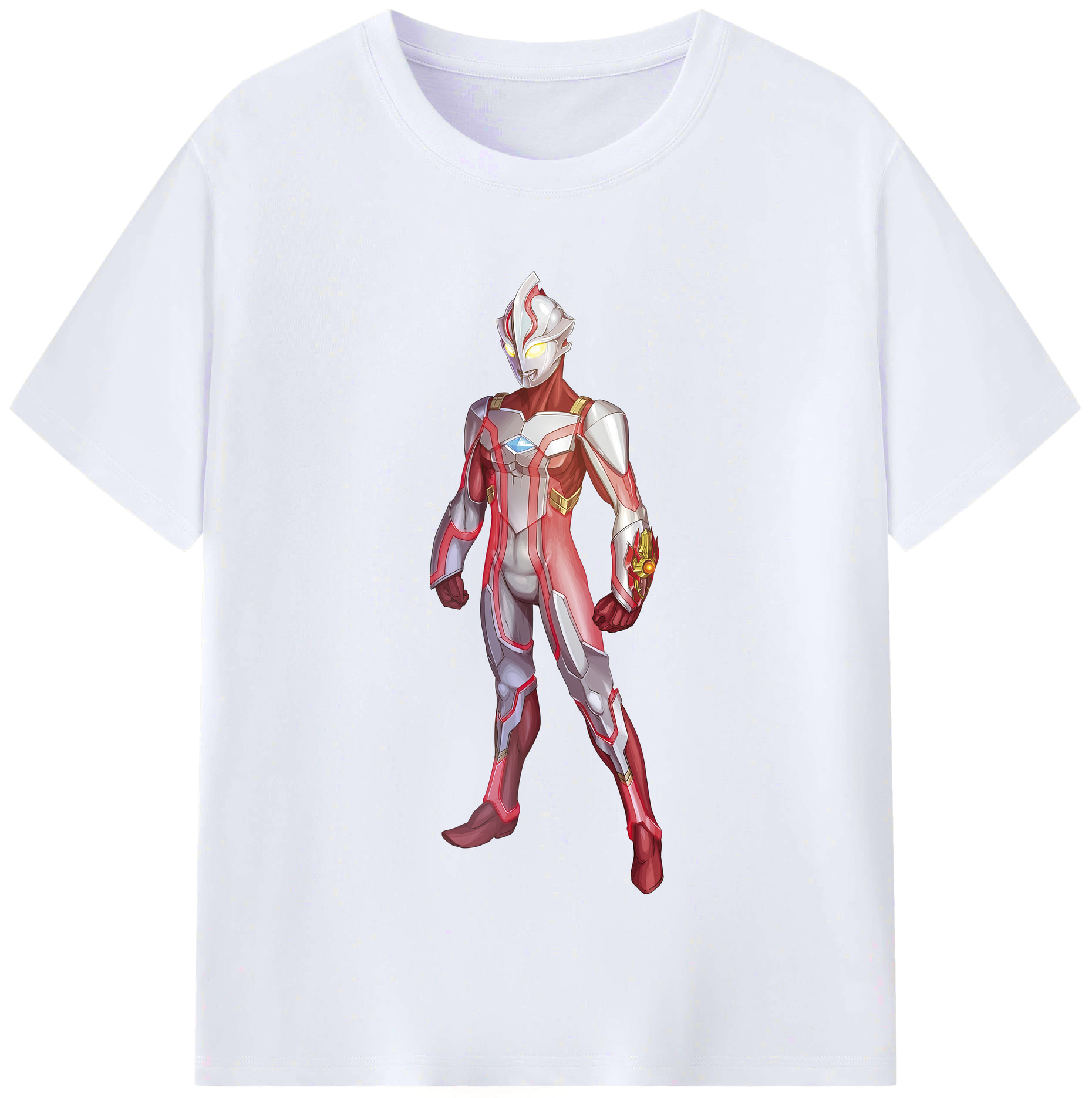 （画像用） ウルトラマン Ultraman レディースカジュアルプリントTシャツ（綿100％）
