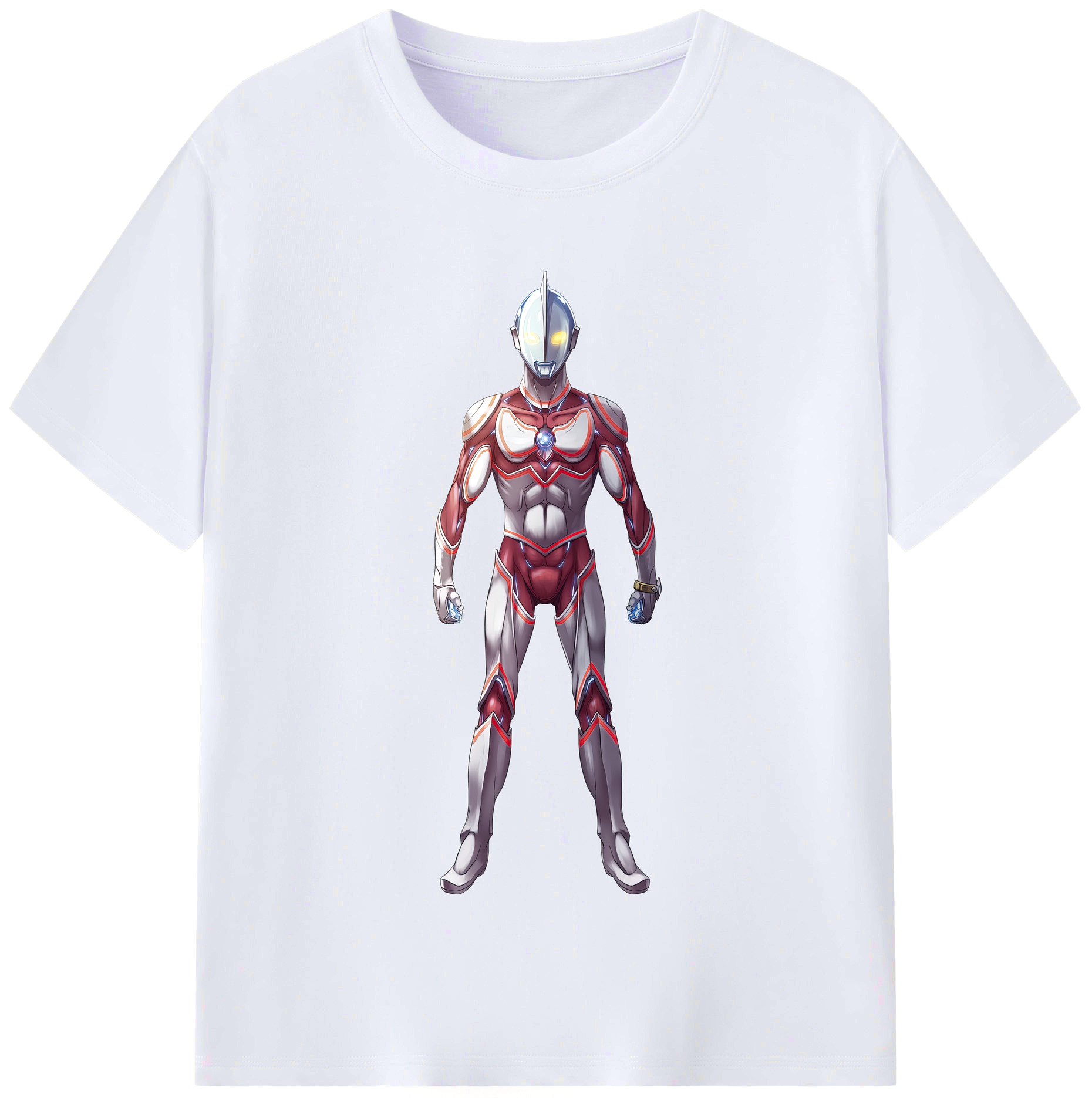（画像用） ウルトラマン Ultraman レディースカジュアルプリントTシャツ（綿100％）