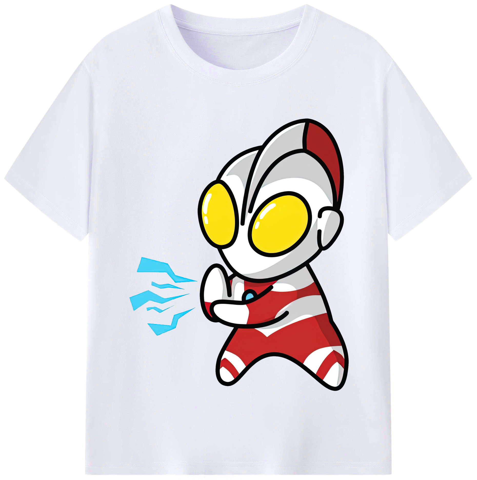 （画像用） ウルトラマン Ultraman レディースカジュアルプリントTシャツ（綿100％）