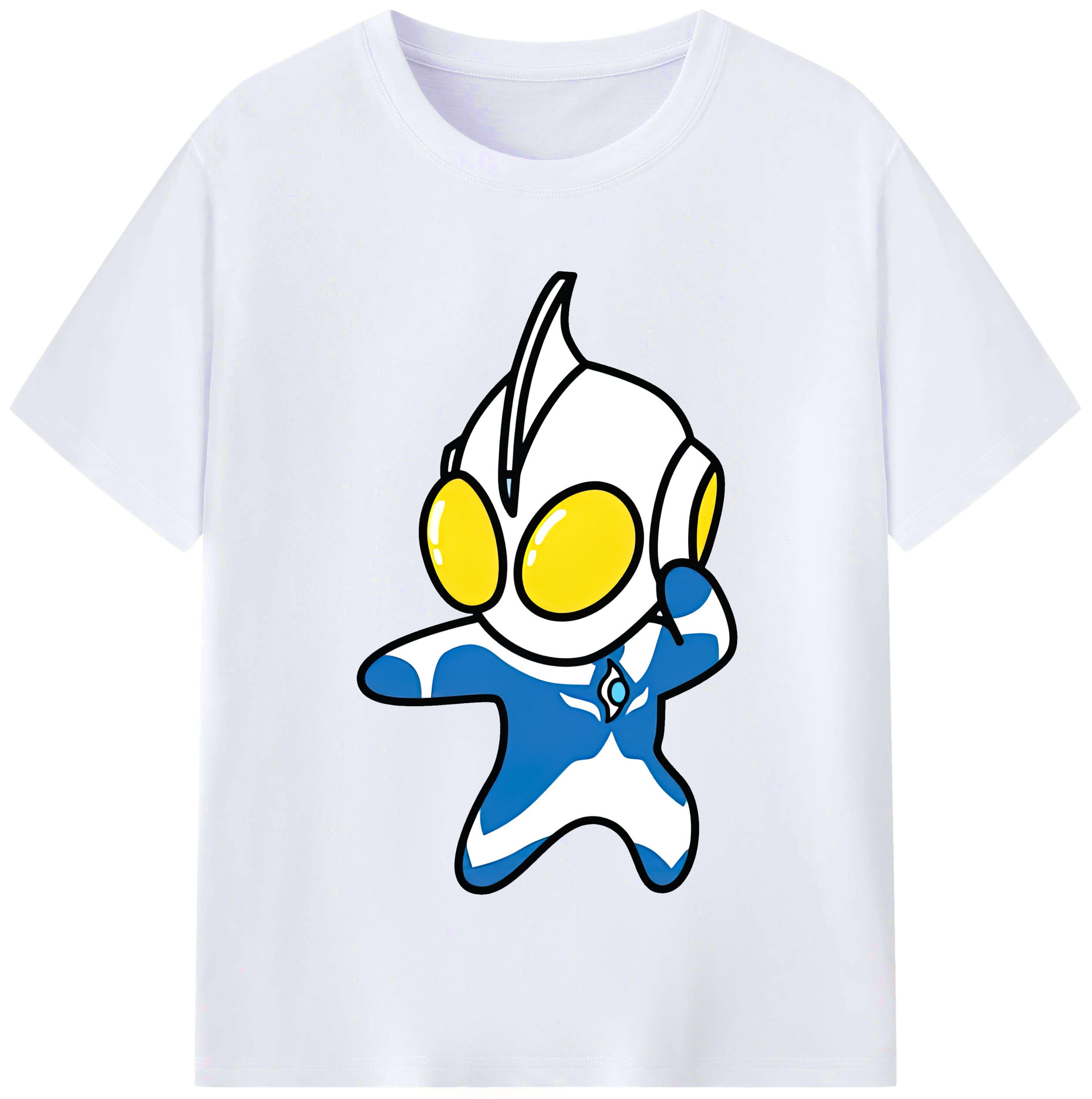 （画像用） ウルトラマン Ultraman レディースカジュアルプリントTシャツ（綿100％）
