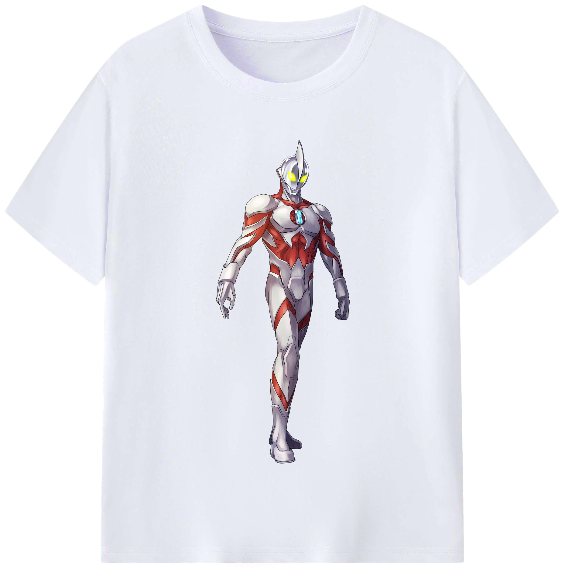 （画像用） ウルトラマン Ultraman レディースカジュアルプリントTシャツ（綿100％）