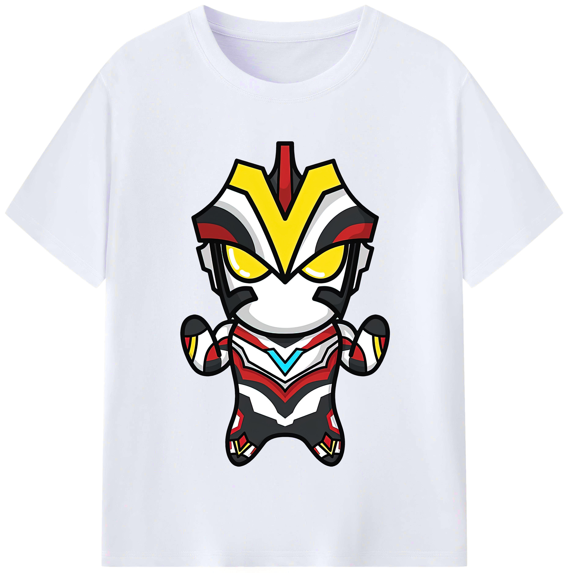 （画像用） ウルトラマン Ultraman レディースカジュアルプリントTシャツ（綿100％）
