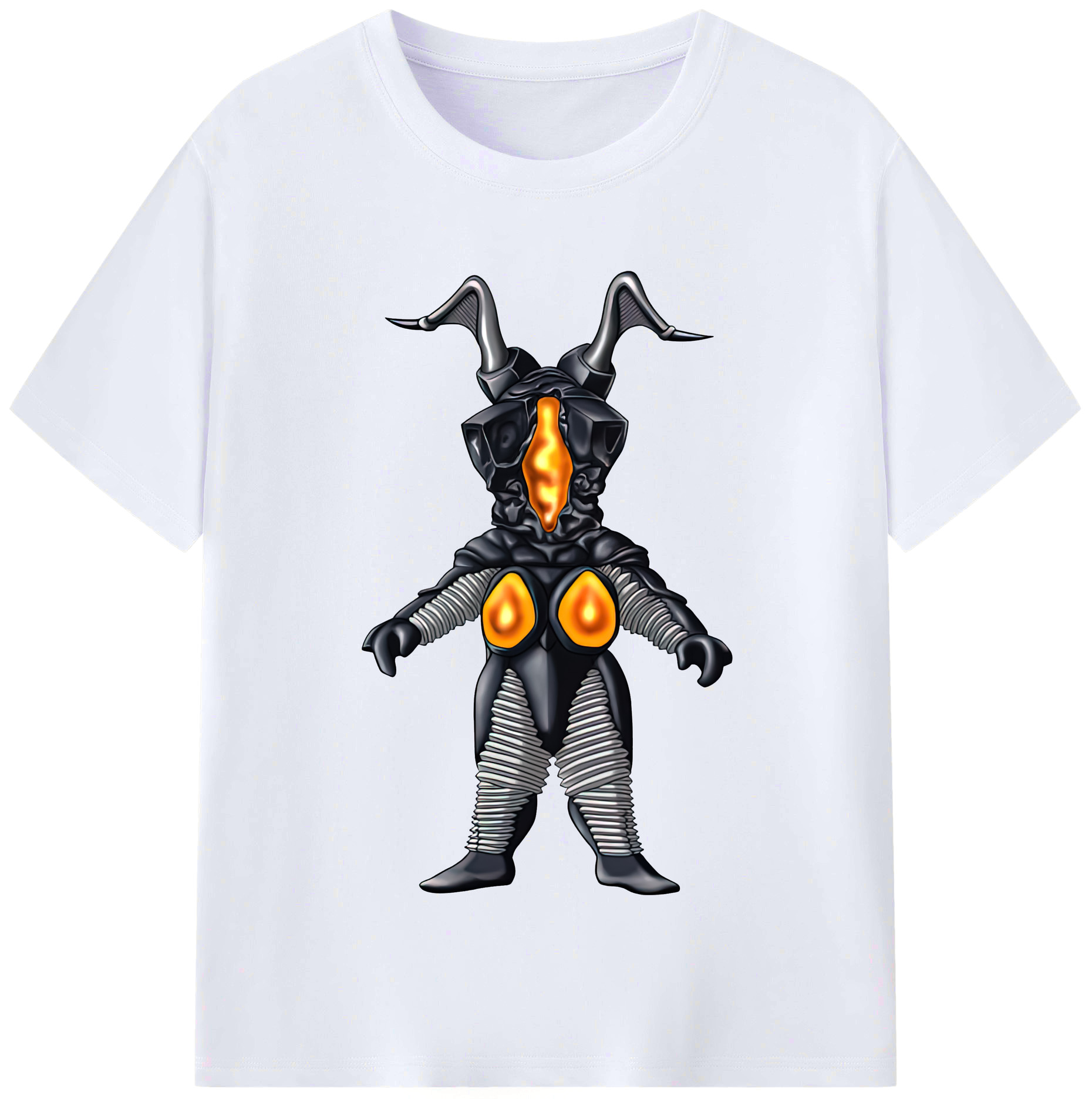 （画像用） ウルトラマン Ultraman レディースカジュアルプリントTシャツ（綿100％）
