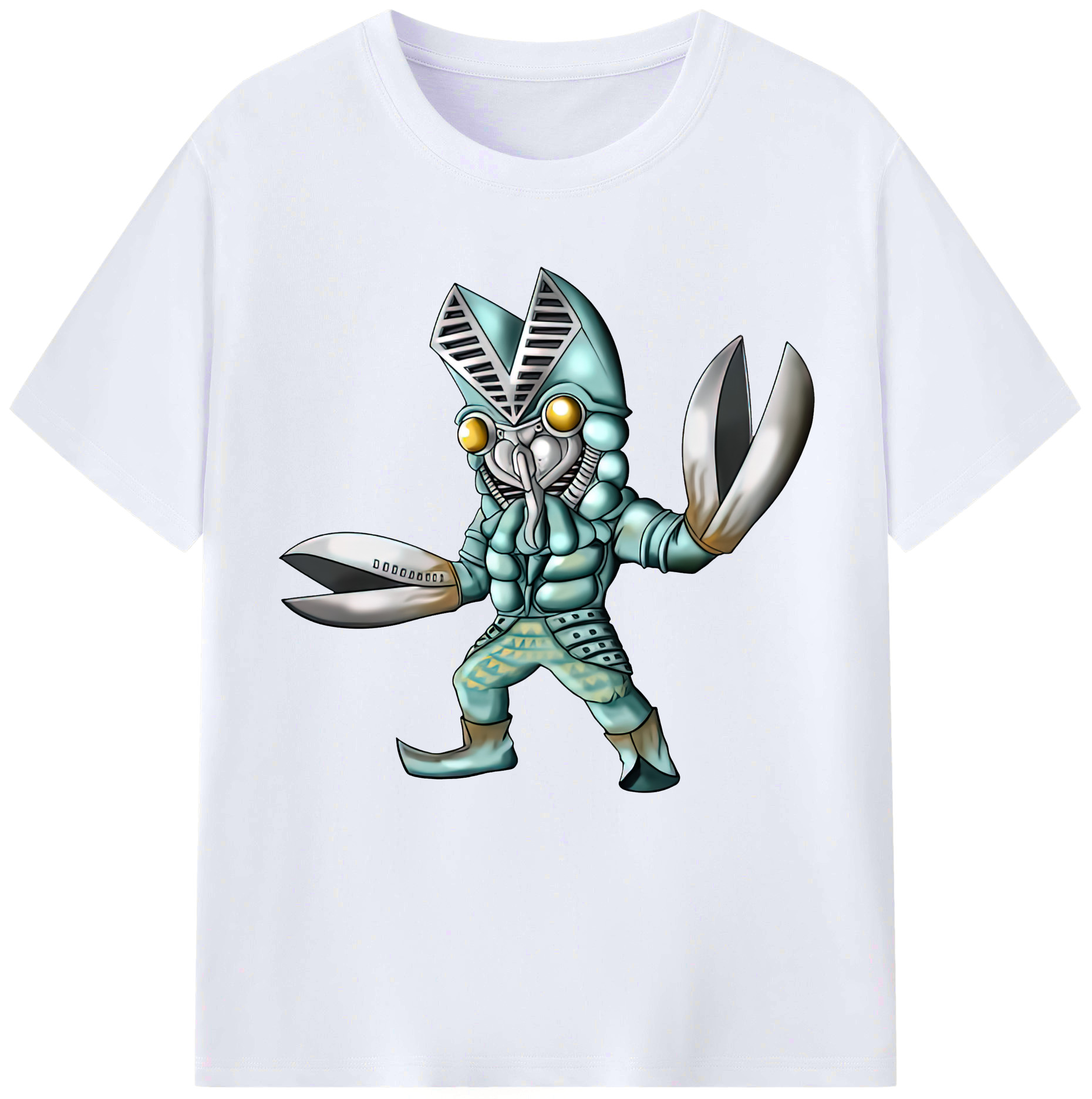 （画像用） ウルトラマン Ultraman レディースカジュアルプリントTシャツ（綿100％）