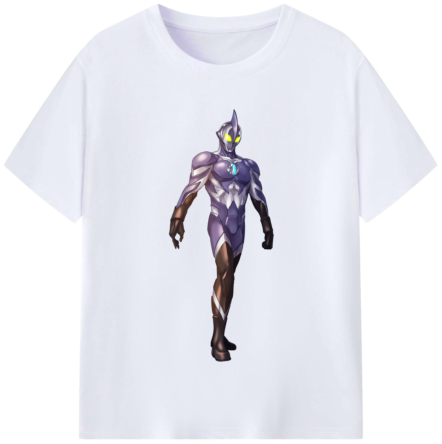 （画像用） ウルトラマン Ultraman レディースカジュアルプリントTシャツ（綿100％）