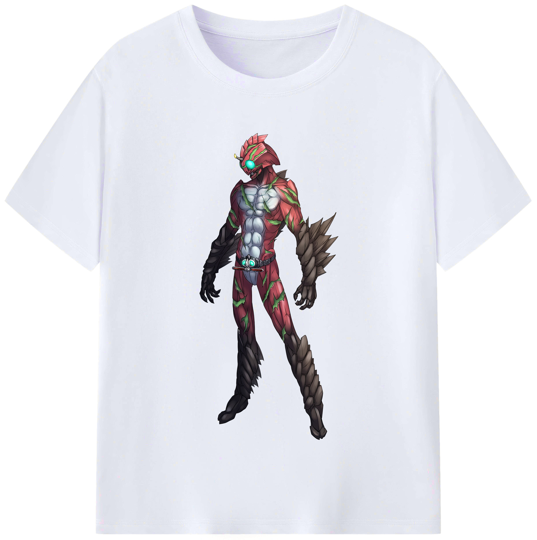 （画像用） ウルトラマン Ultraman レディースカジュアルプリントTシャツ（綿100％）
