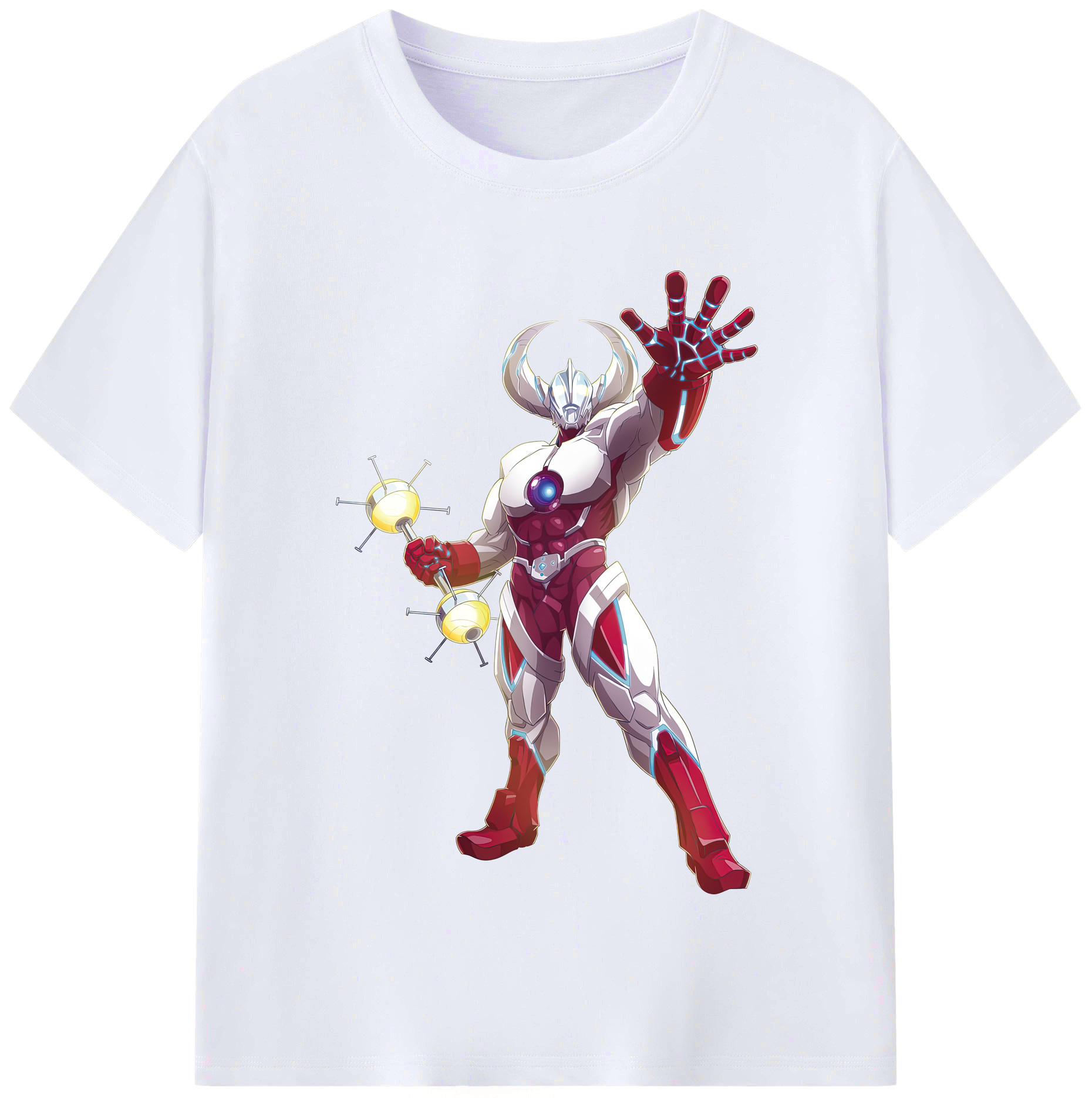 （画像用） ウルトラマン Ultraman レディースカジュアルプリントTシャツ（綿100％）