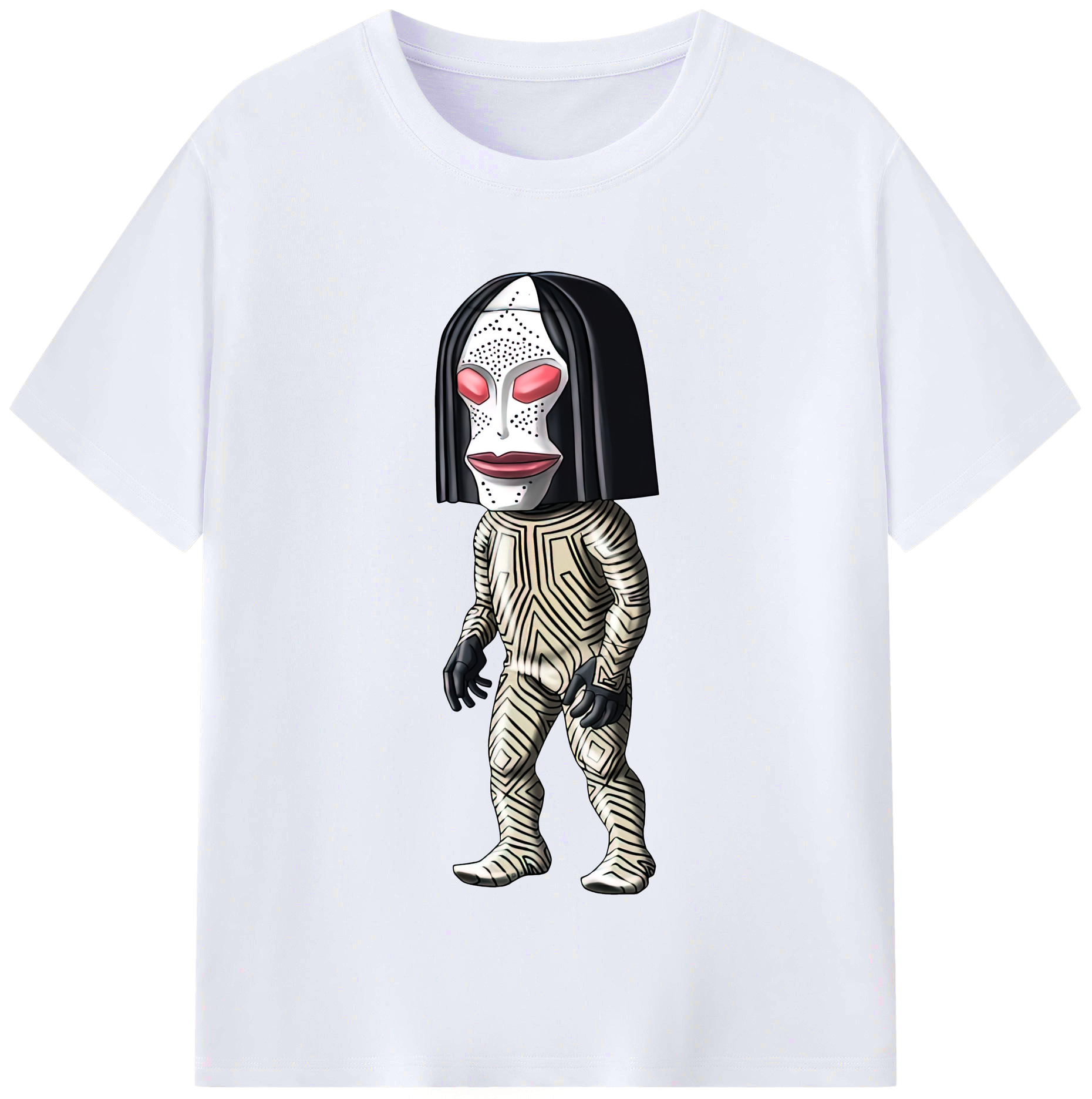 （画像用） ウルトラマン Ultraman レディースカジュアルプリントTシャツ（綿100％）