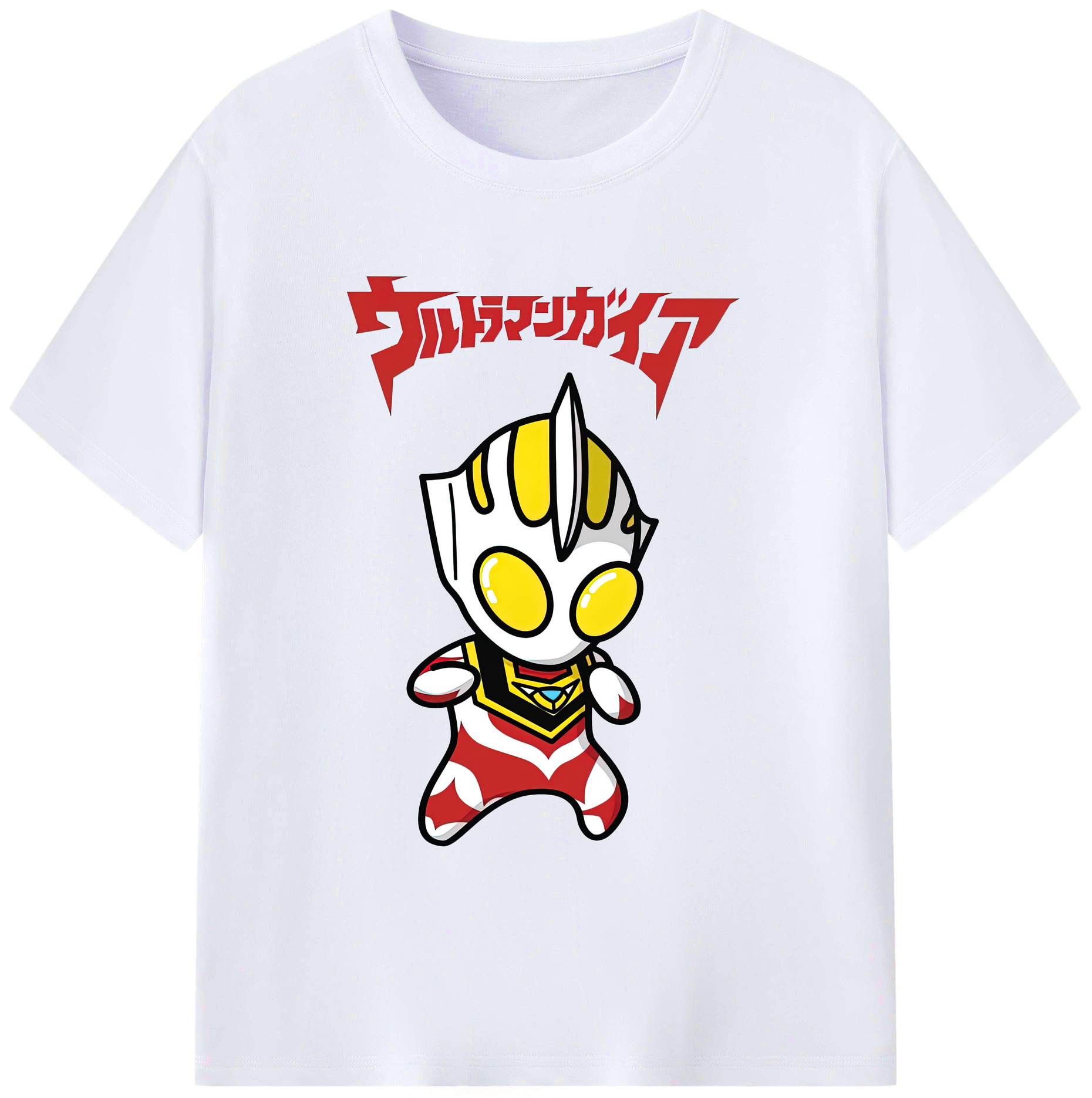 （画像用） ウルトラマン Ultraman レディースカジュアルプリントTシャツ（綿100％）